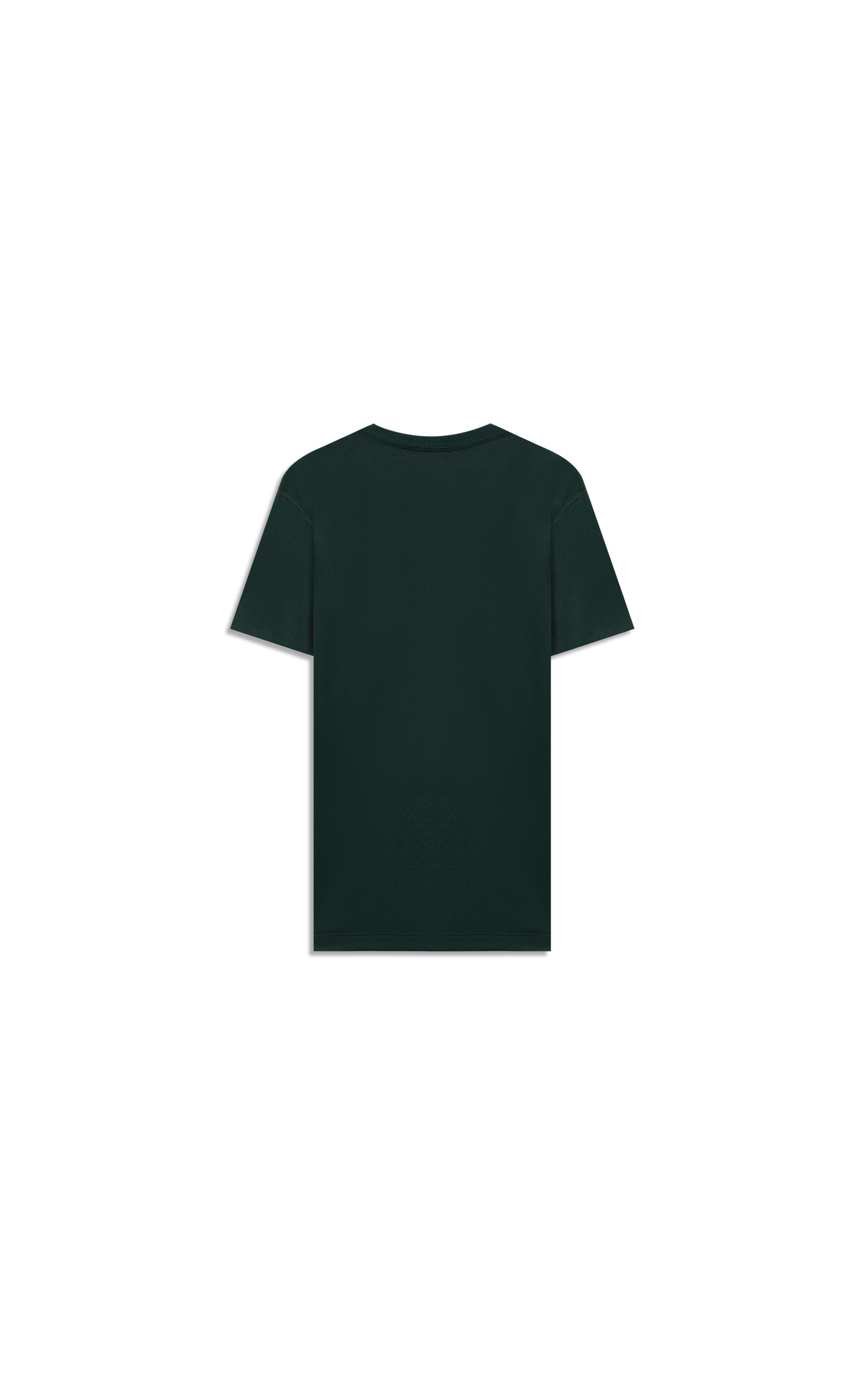 T-Shirt Piquet Lisa Verde Militar
