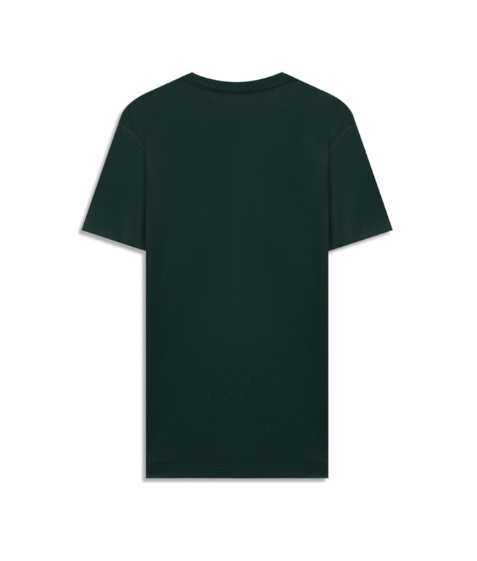 T-Shirt Piquet Lisa Verde Militar