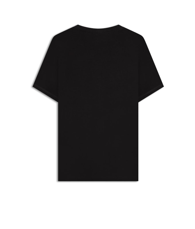 T-Shirt Piquet Pima Flora New Classic Preto