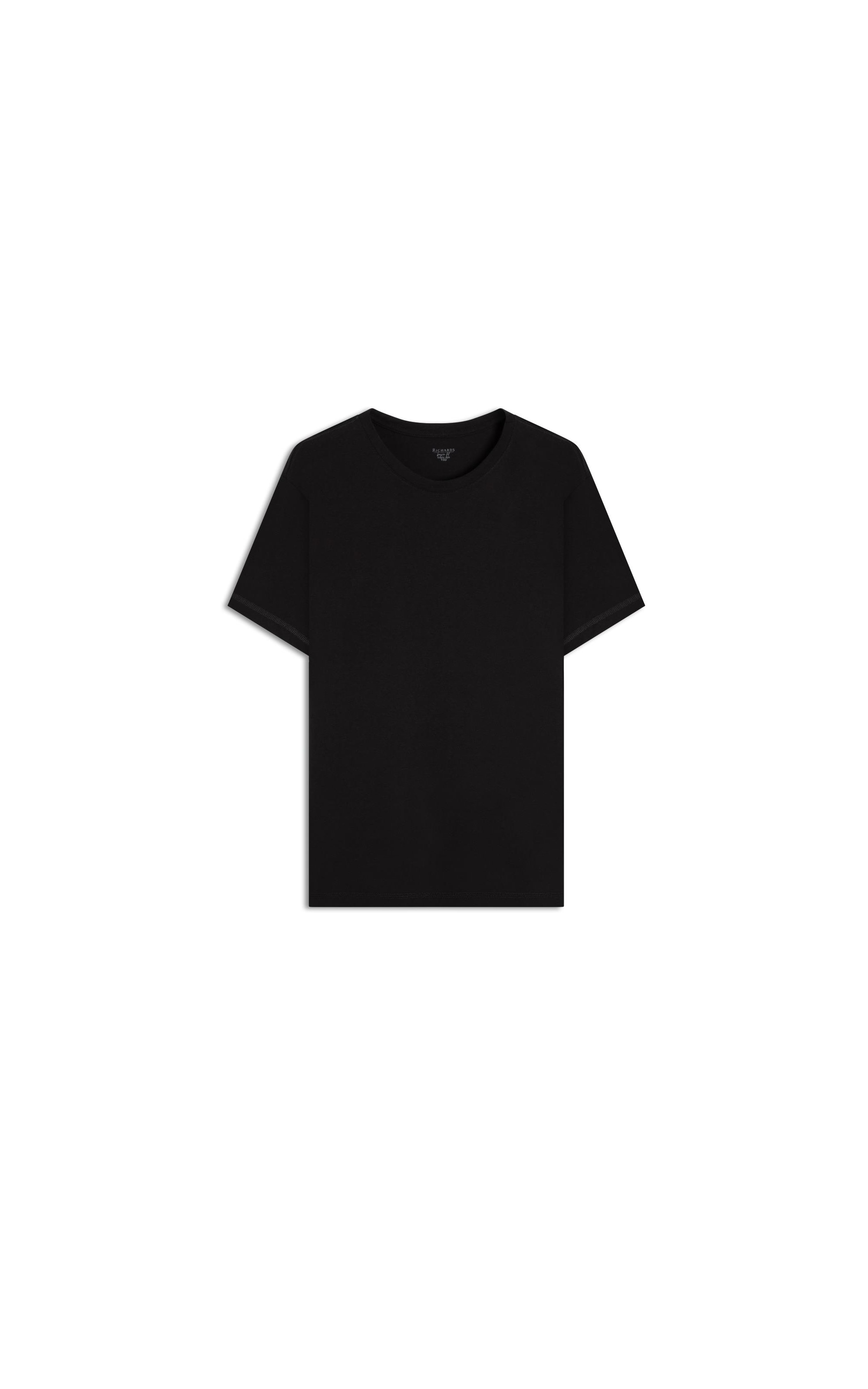 T-Shirt Piquet Pima Flora New Classic Preto