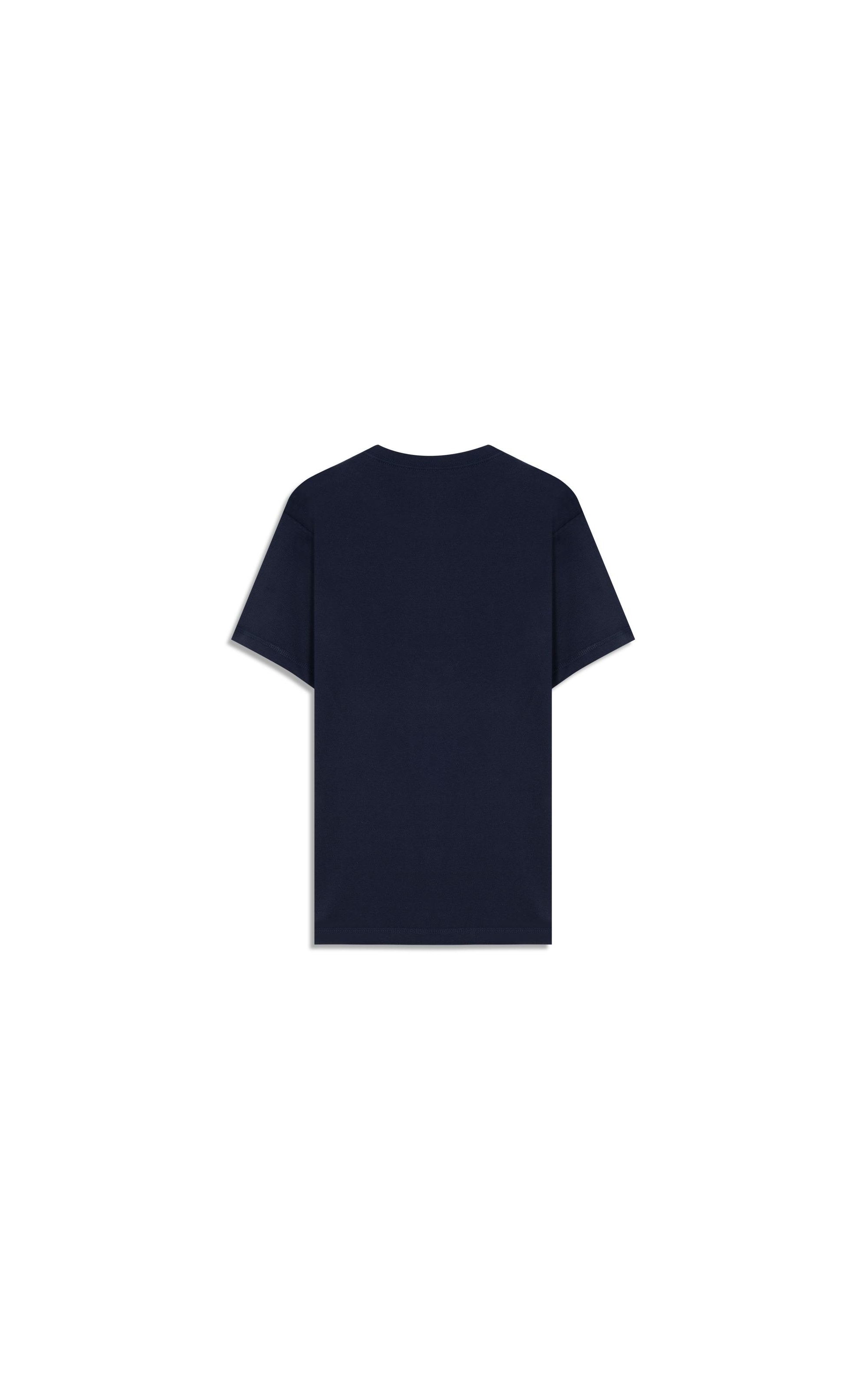 T-Shirt Piquet Pima Scale New Classic Dark Navy