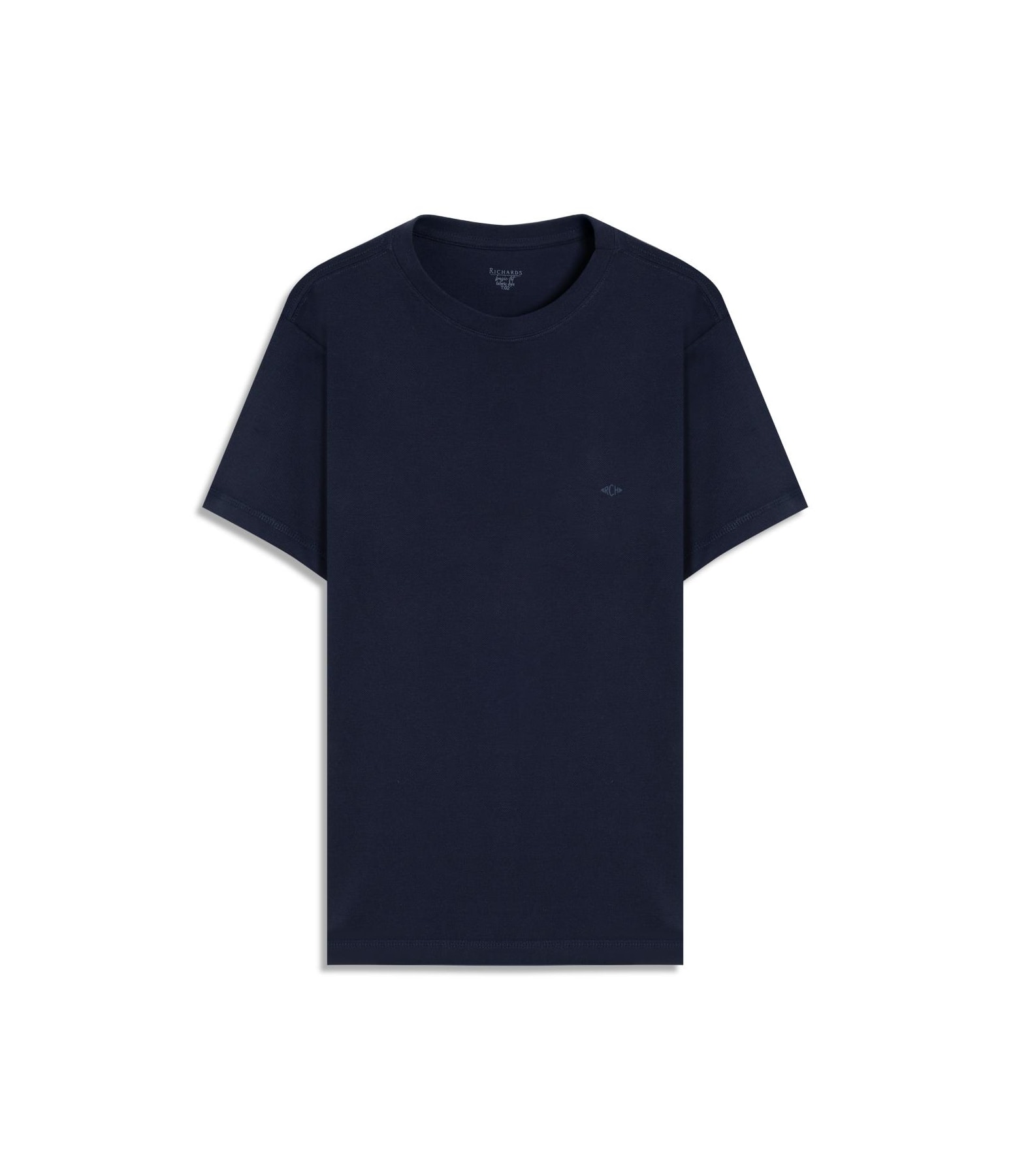 T-Shirt Piquet Pima Scale New Classic Dark Navy
