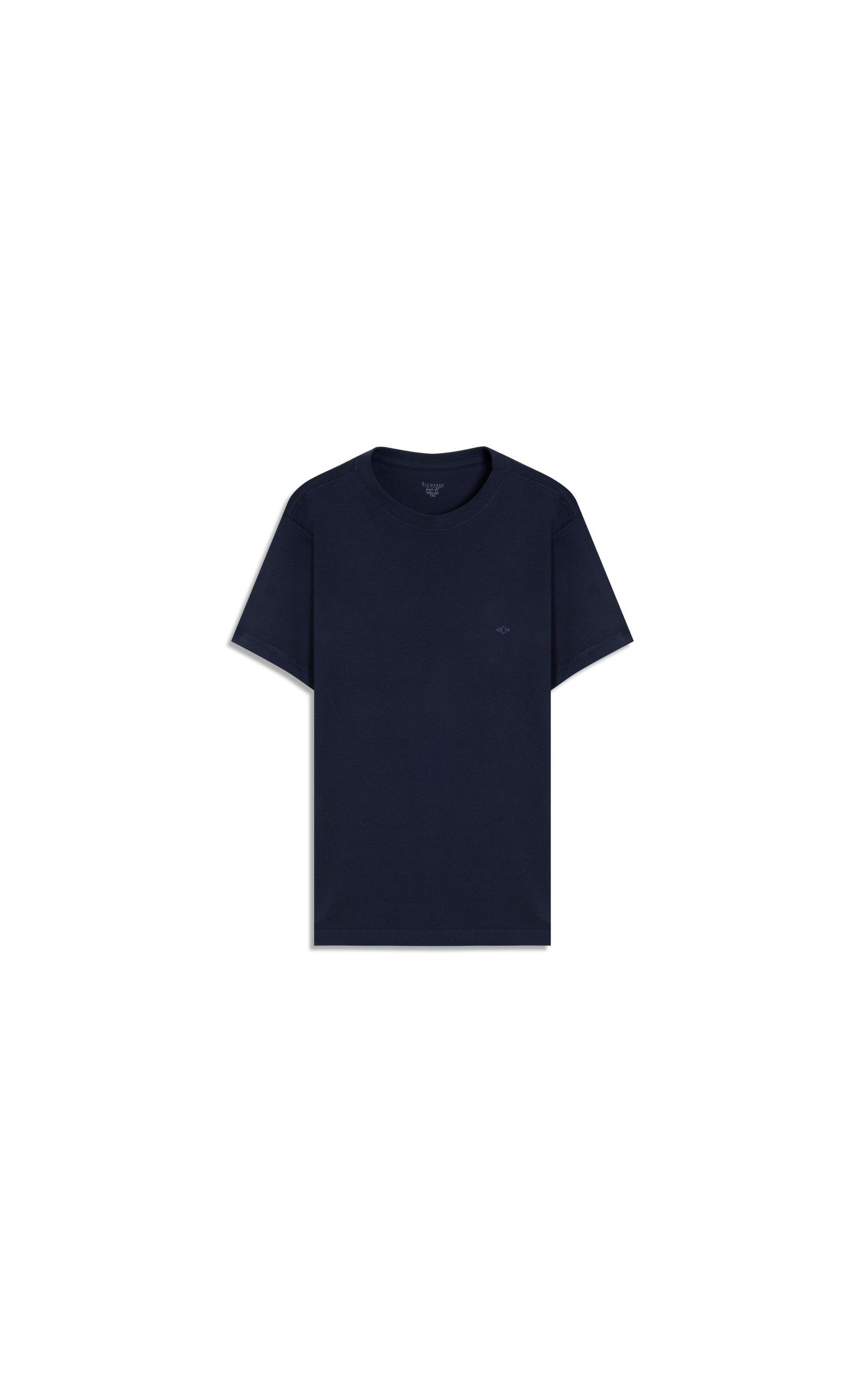 T-Shirt Piquet Pima Scale New Classic Dark Navy