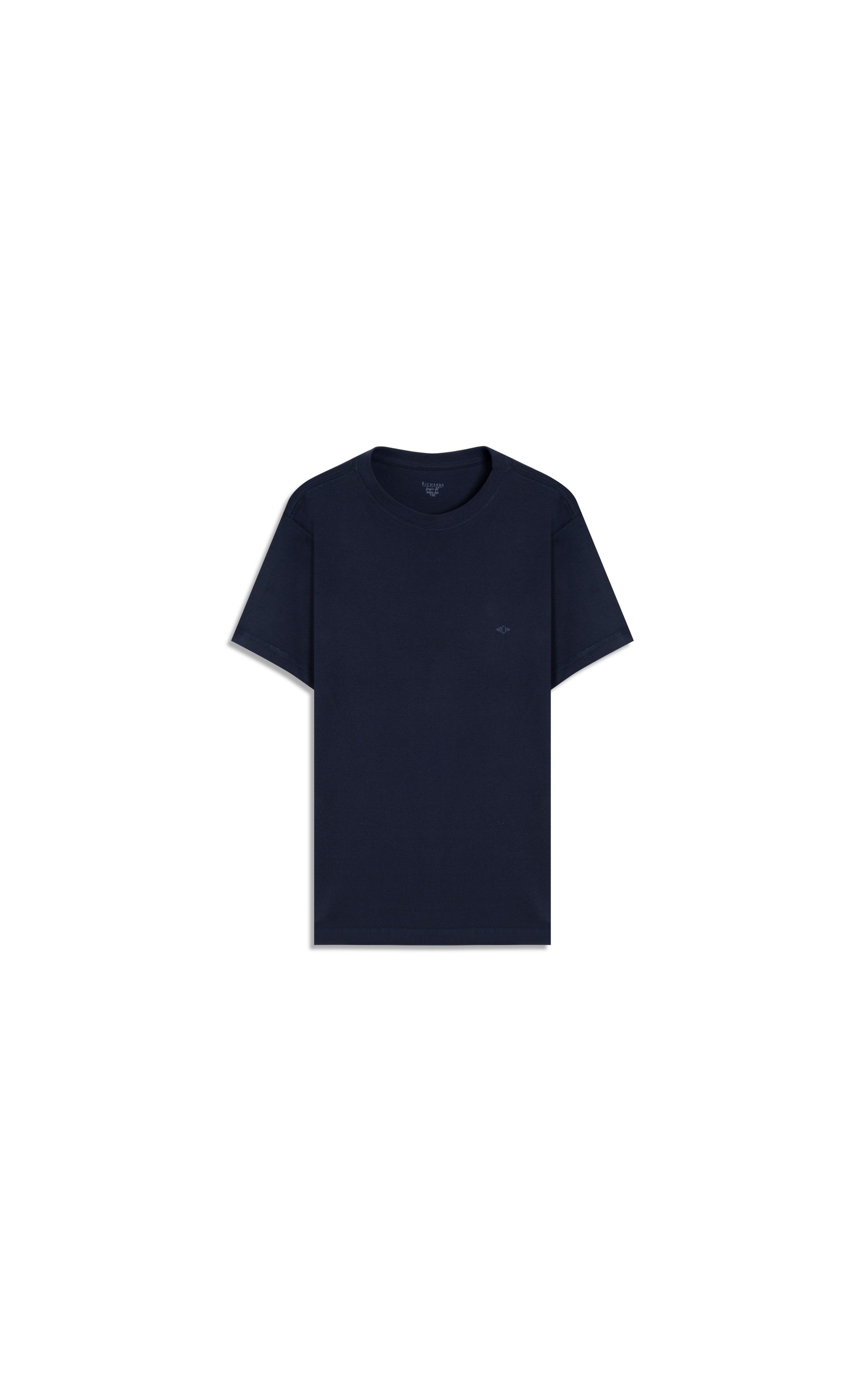 T-Shirt Piquet Pima Scale New Classic Dark Navy