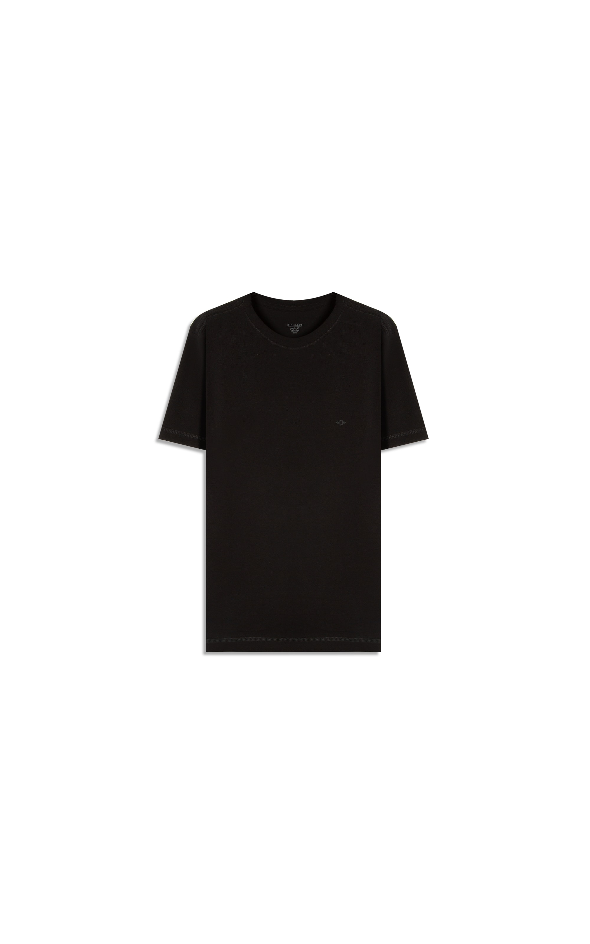 T-Shirt Piquet Pima Scale New Classic Preto