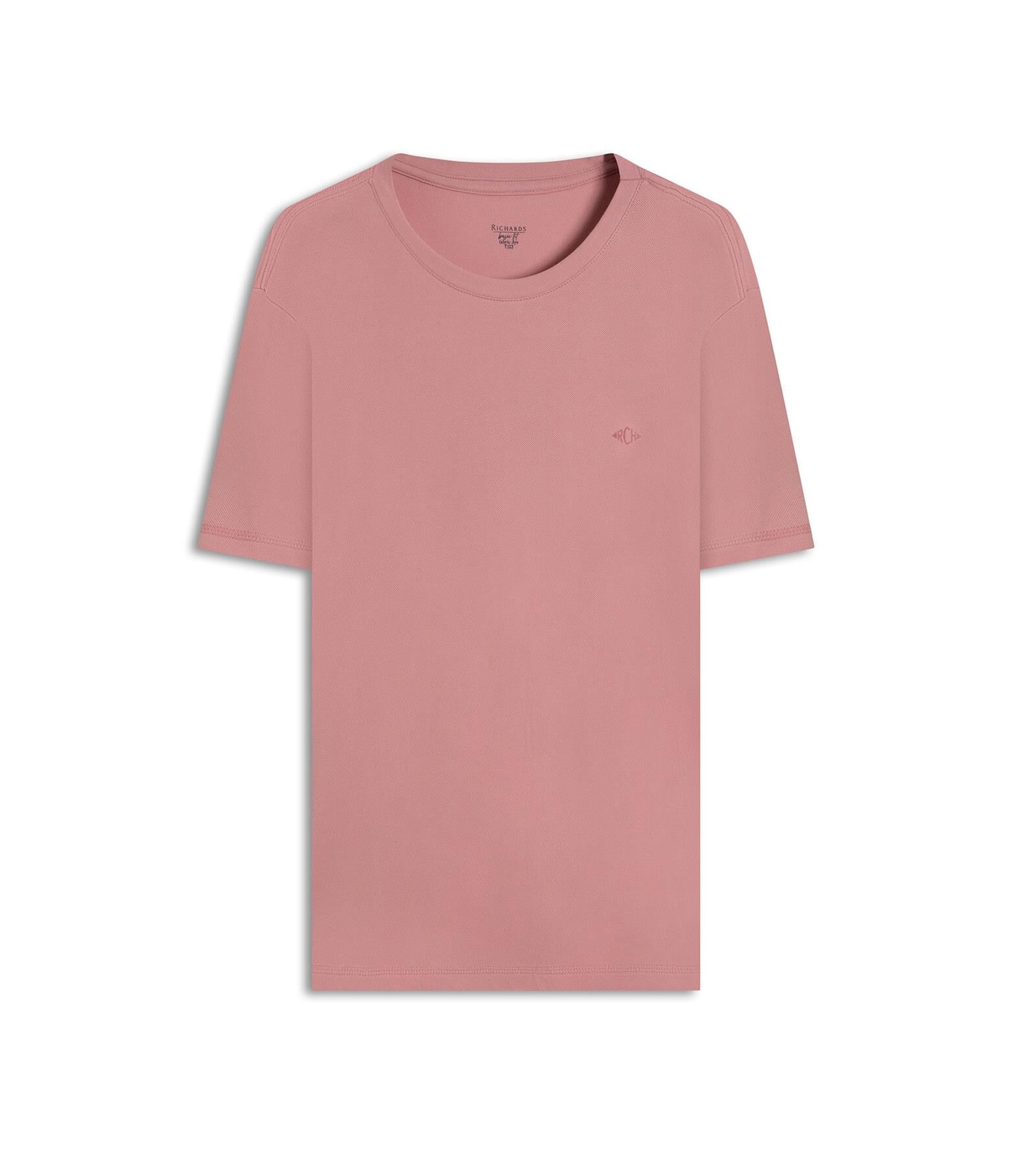 T-Shirt Piquet Pima Scale New Classic Rosa Velho