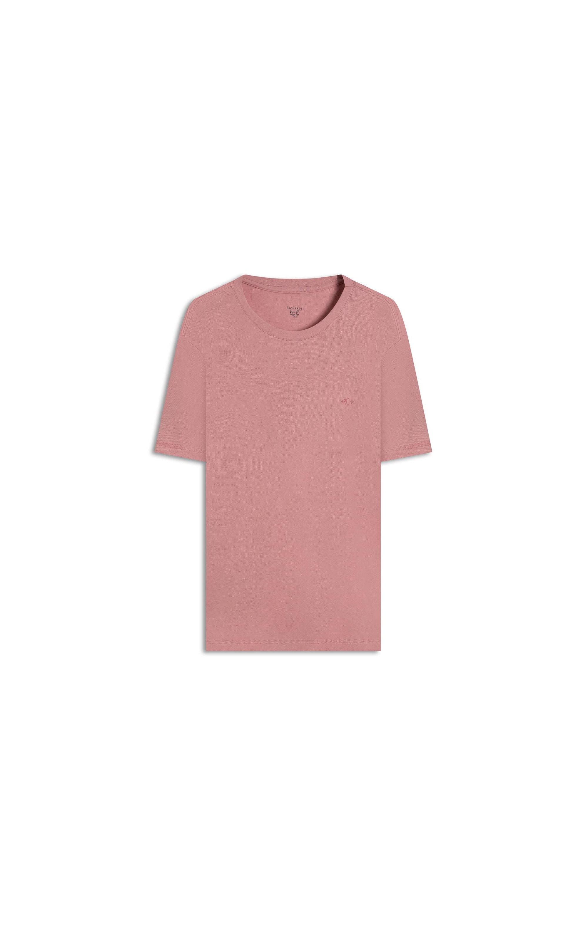 T-Shirt Piquet Pima Scale New Classic Rosa Velho