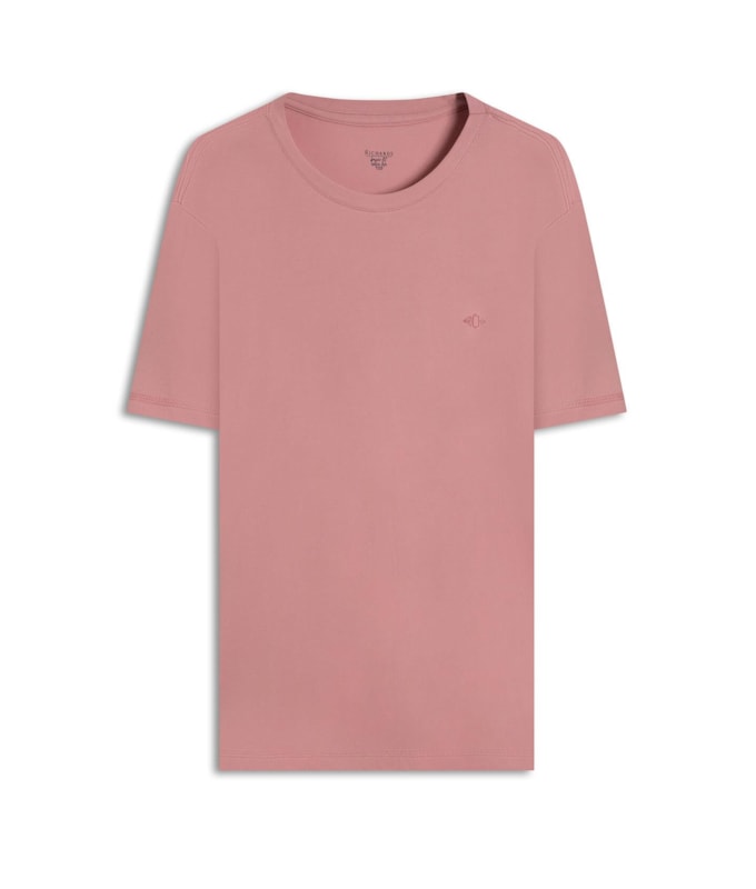 T-Shirt Piquet Pima Scale New Classic Rosa Velho