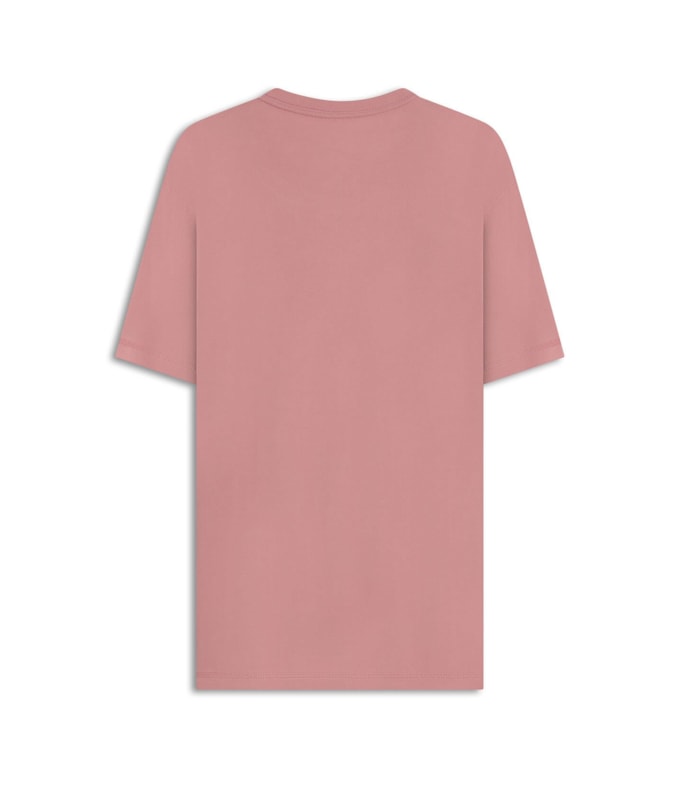 T-Shirt Piquet Pima Scale New Classic Rosa Velho