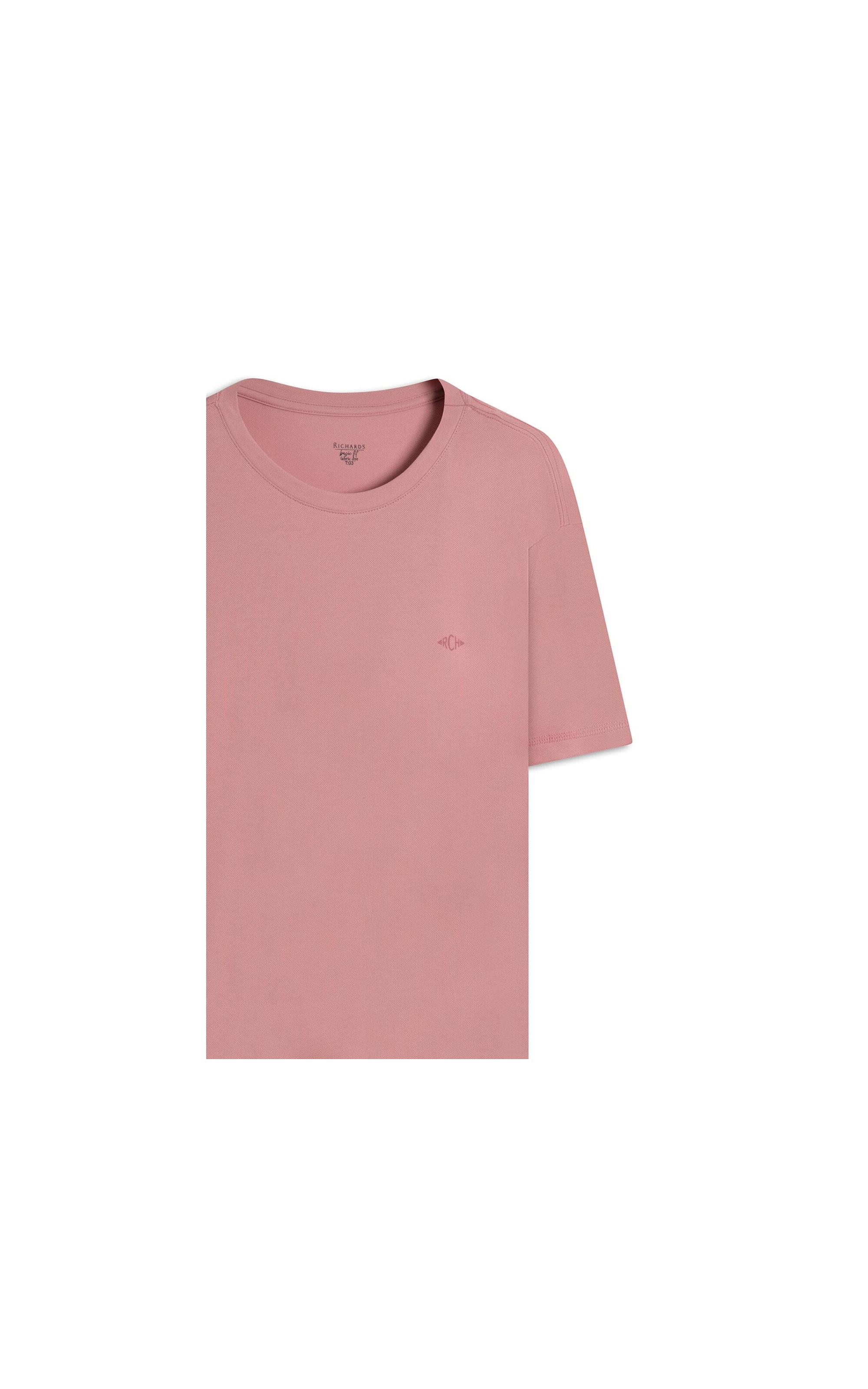 T-Shirt Piquet Pima Scale New Classic Rosa Velho