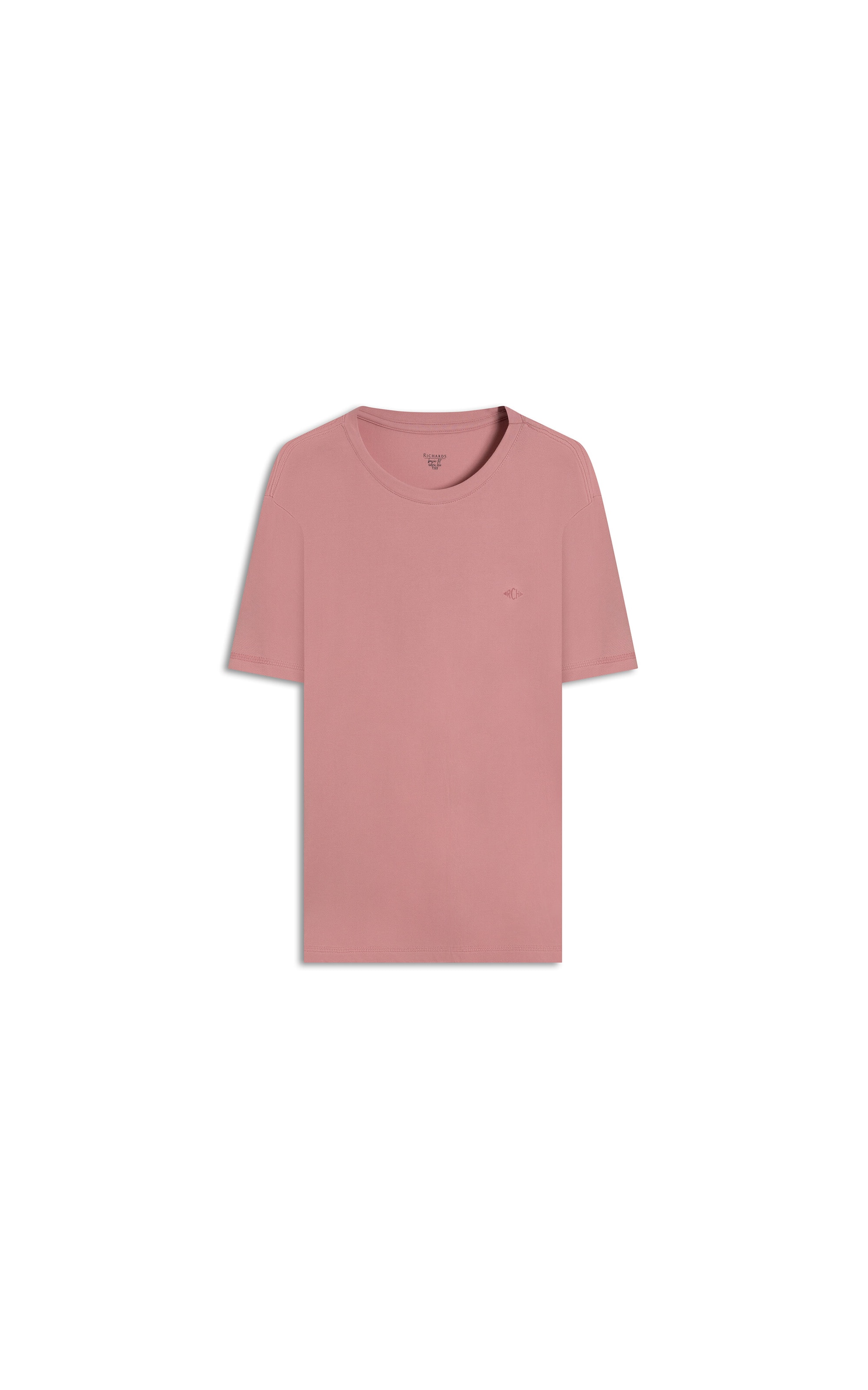 T-Shirt Piquet Pima Scale New Classic Rosa Velho
