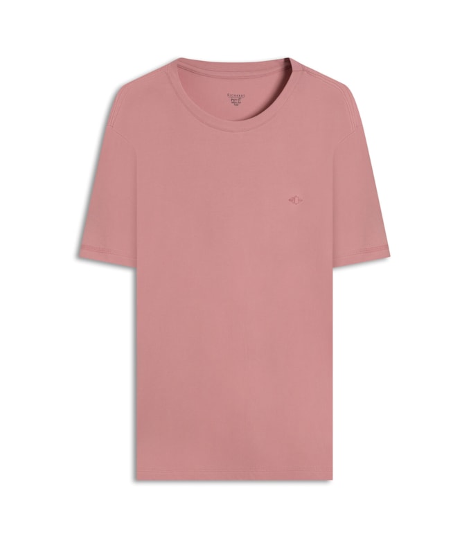 T-Shirt Piquet Pima Scale New Classic Rosa Velho
