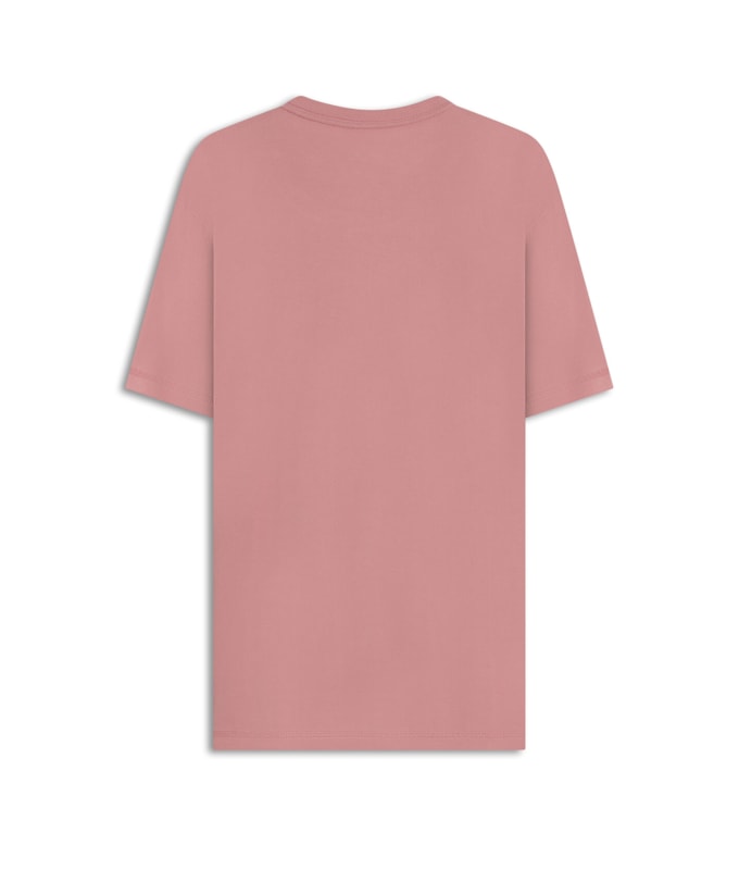 T-Shirt Piquet Pima Scale New Classic Rosa Velho
