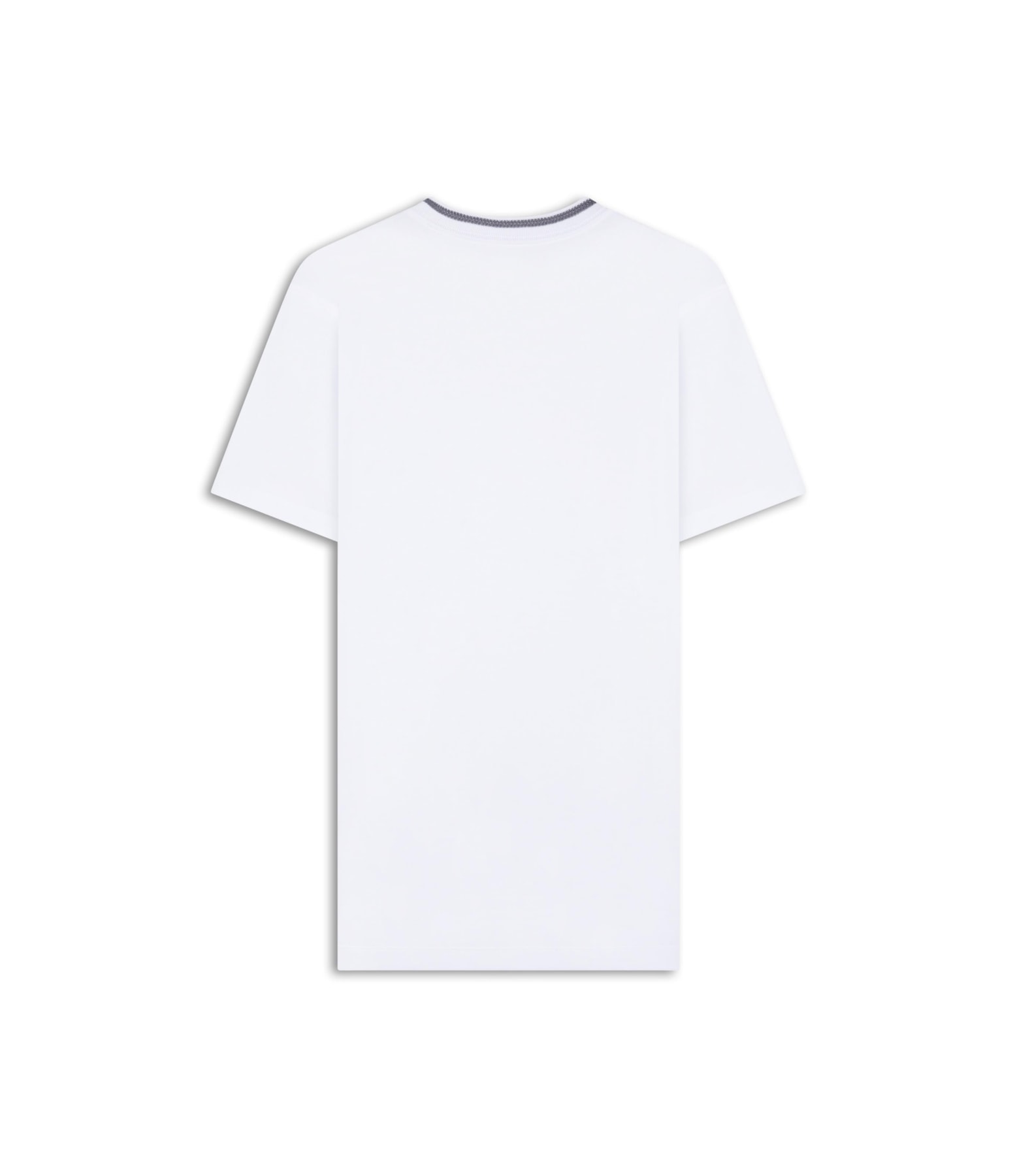 T-Shirt Piquet Polyvisco Gola Friso Bf Branco