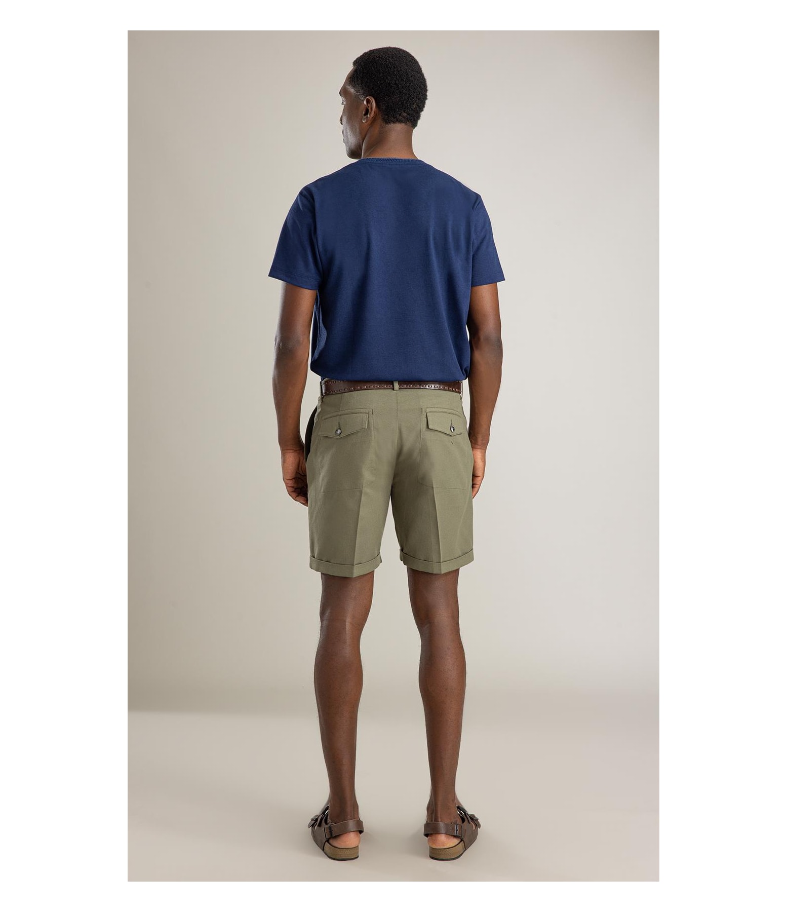T-Shirt Piquet Polyvisco Gola Friso Bf Marinho