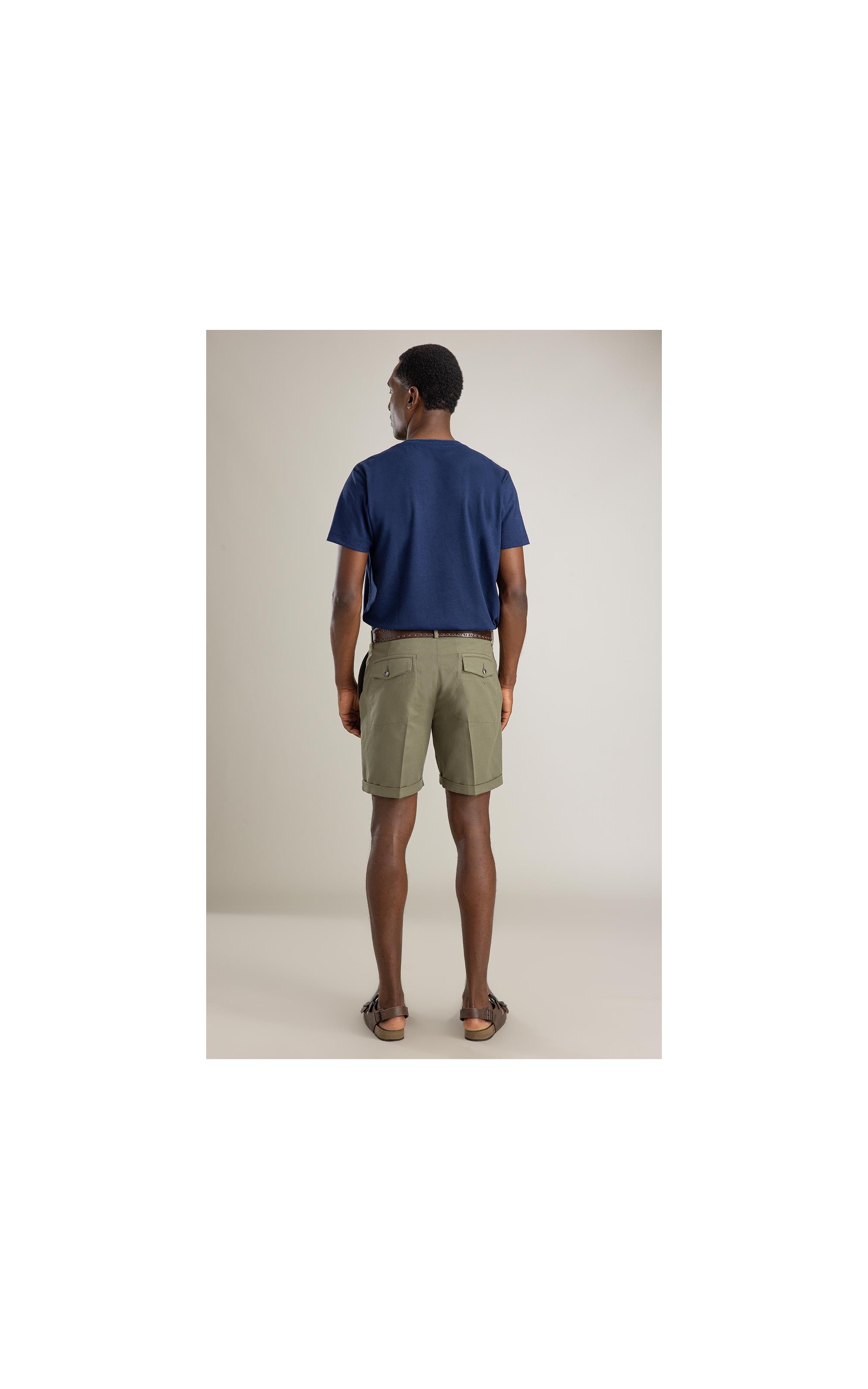 T-Shirt Piquet Polyvisco Gola Friso Bf Marinho
