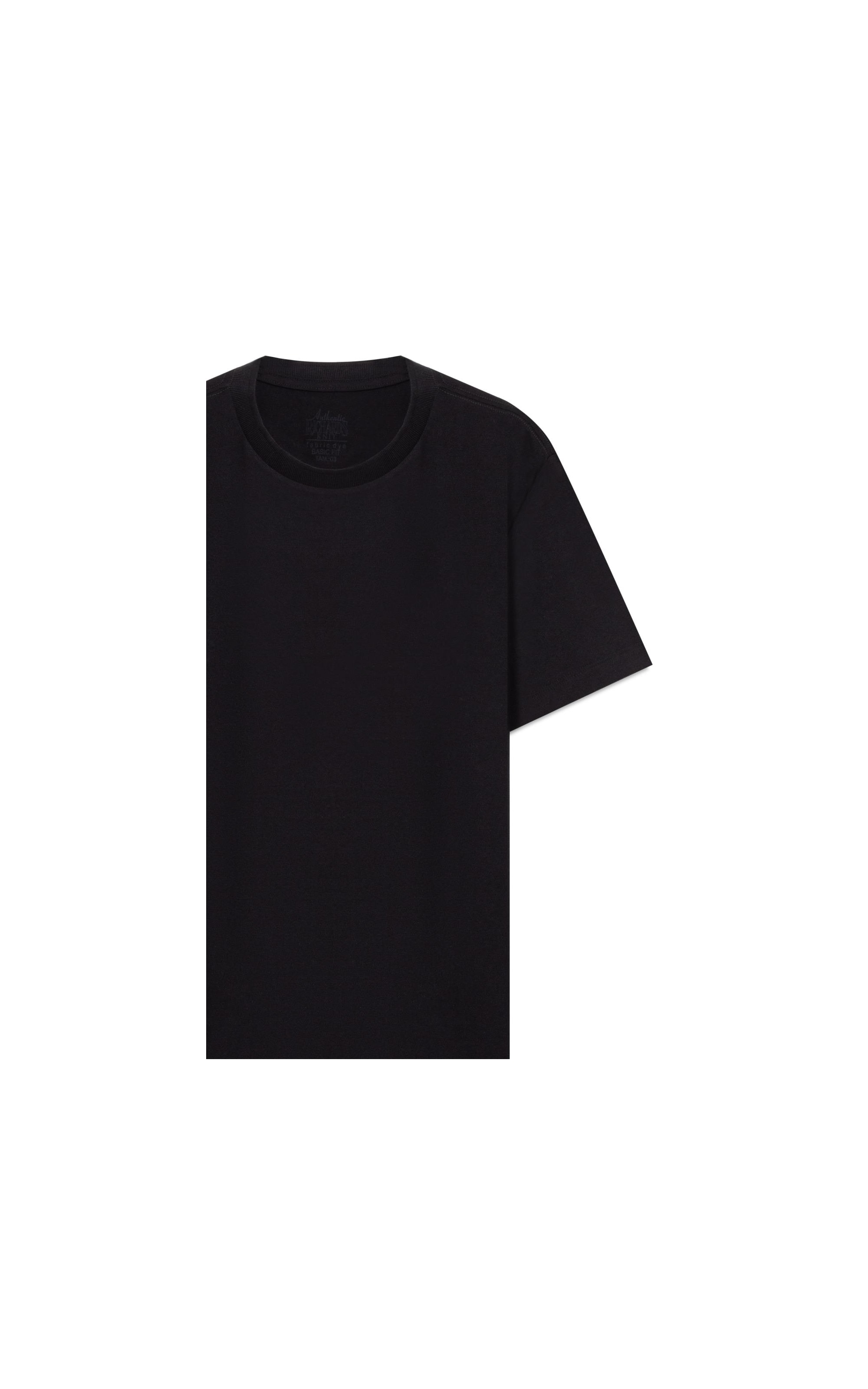 T-Shirt Piquet Polyviscose Friso Mc Preto