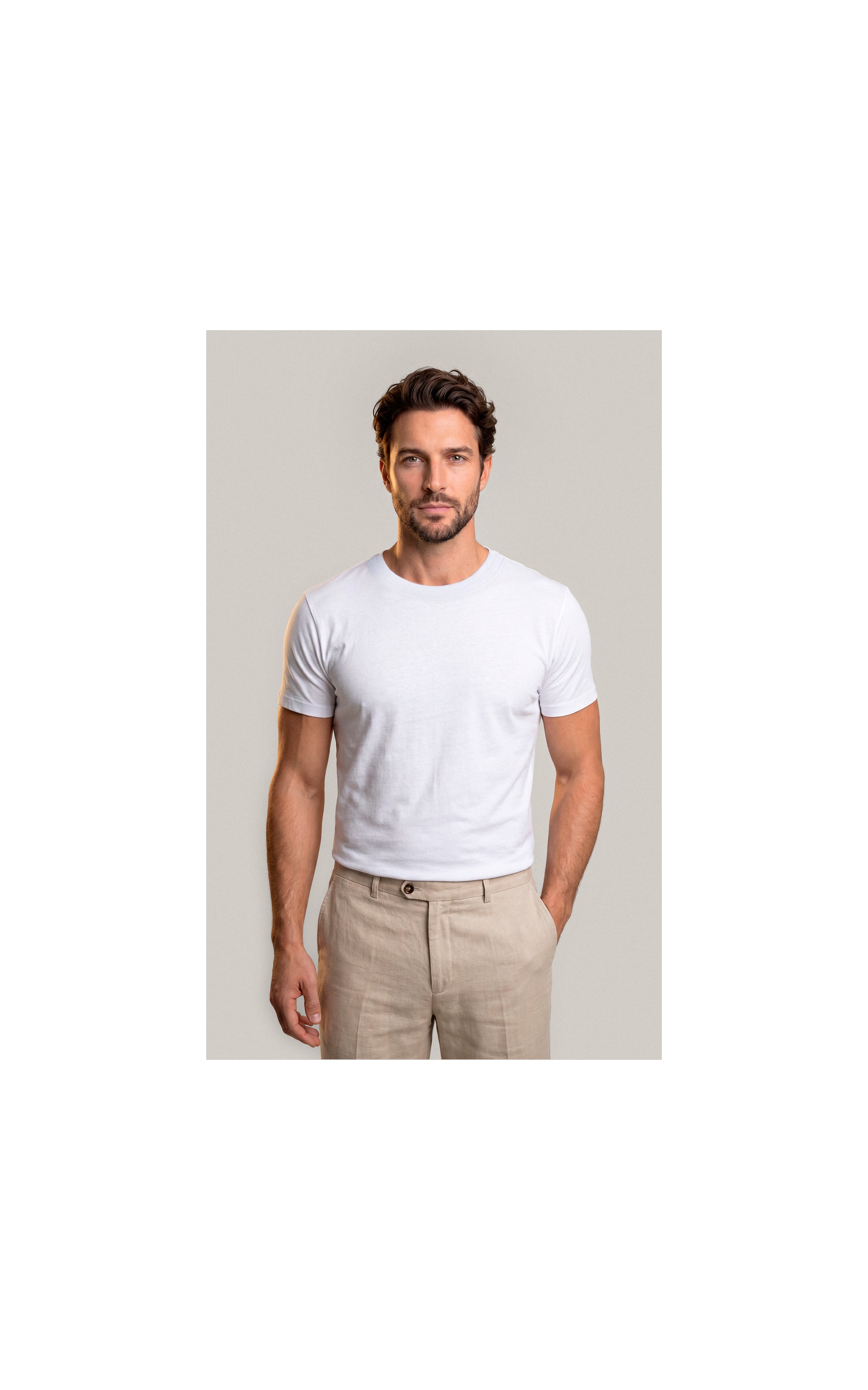T-Shirt Piquet Polyviscose Lisa Mc Branco