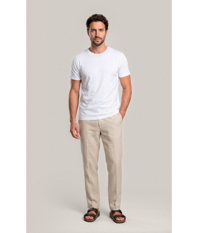 T-Shirt Piquet Polyviscose Lisa Mc Branco