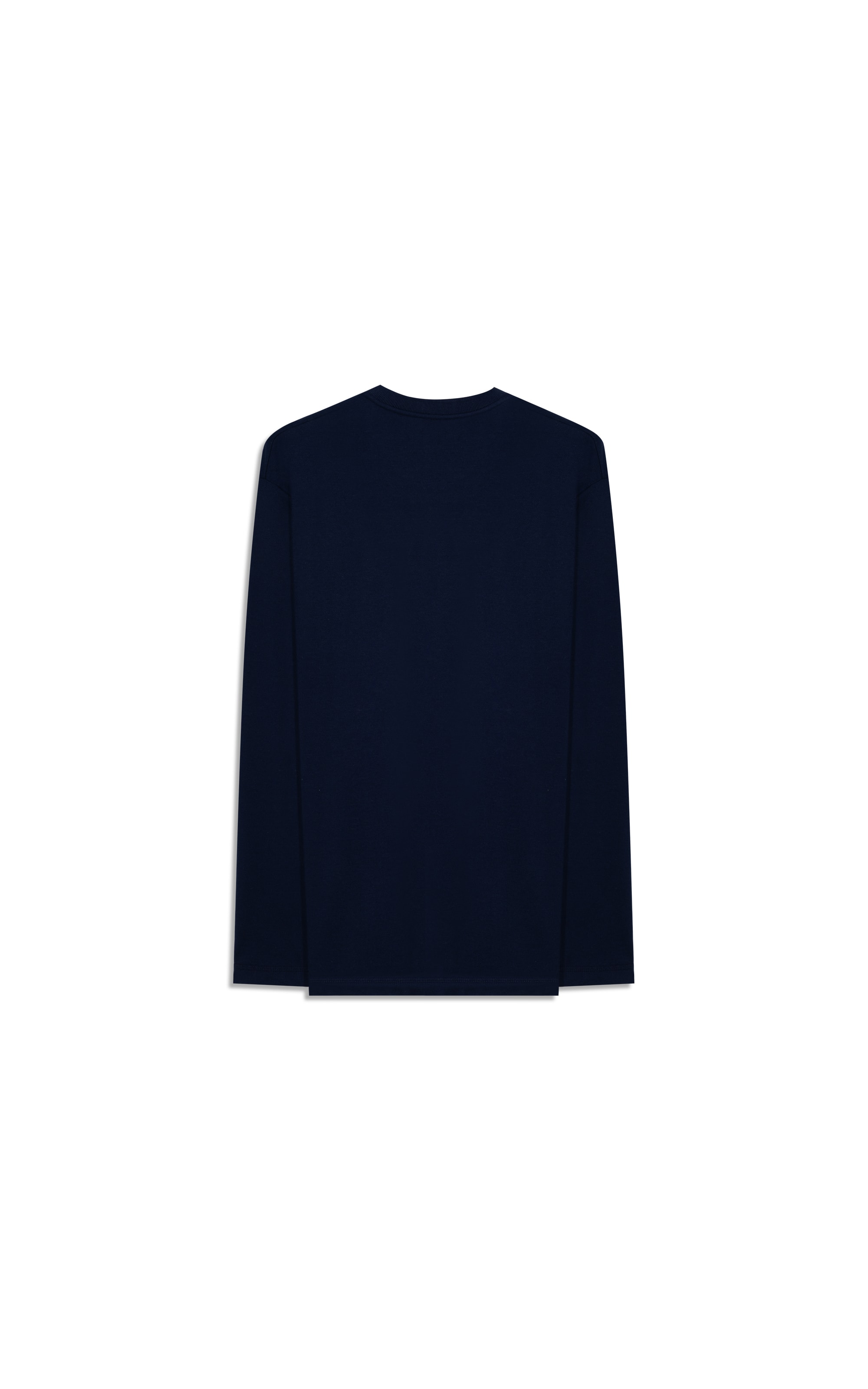 T-Shirt Piquet Polyviscose Ml Dark Navy
