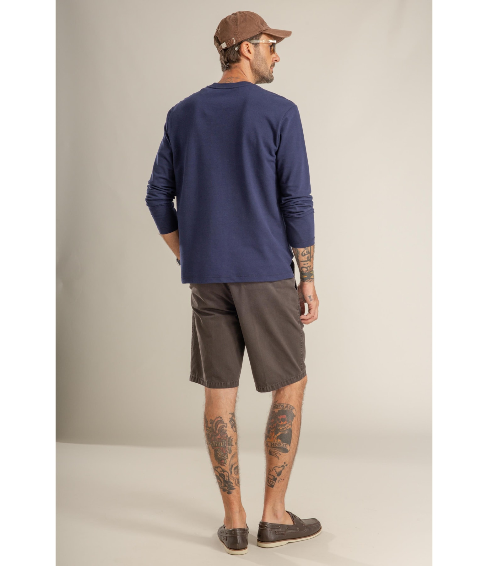 T-Shirt Piquet Polyviscose Ml Dark Navy