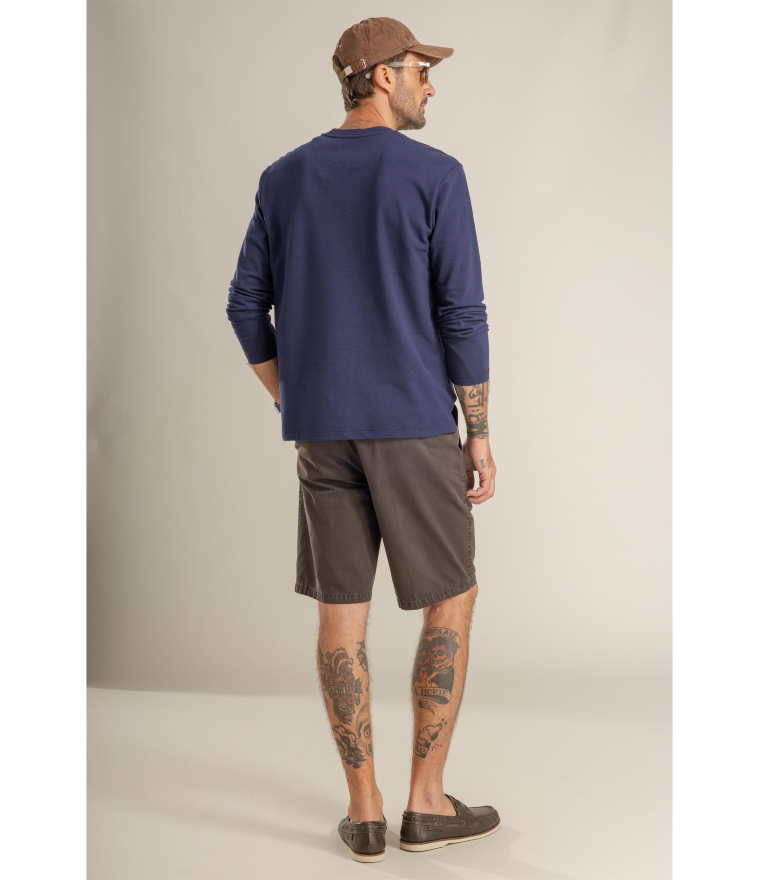 T-Shirt Piquet Polyviscose Ml Dark Navy