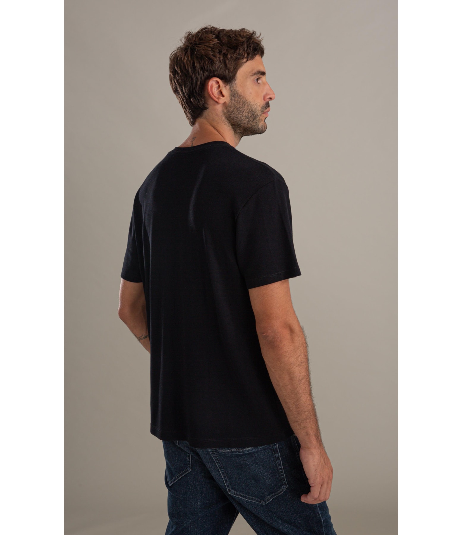 T-Shirt Piquet Reims Mc Bf Preto