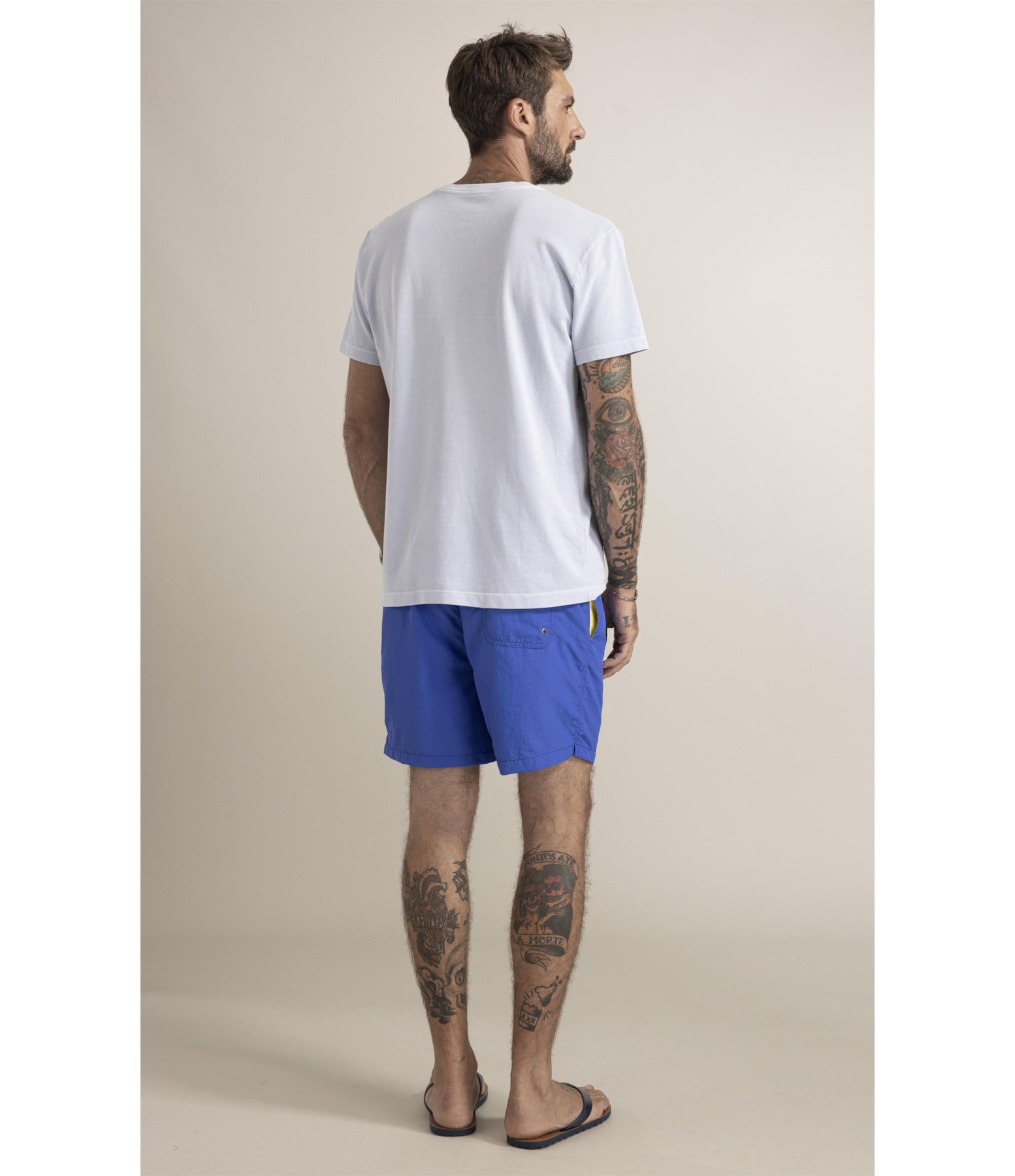 T-Shirt Piquet Washed Azul Claro