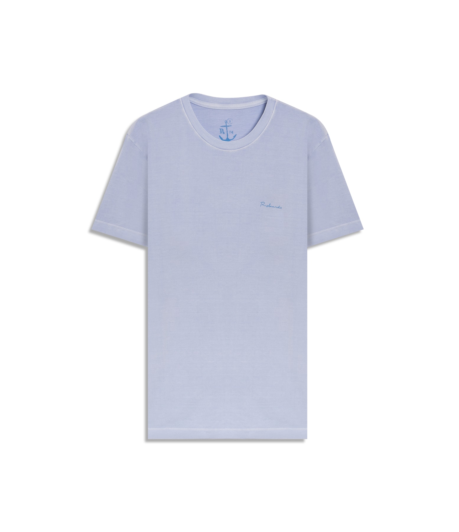 T-Shirt Piquet Washed Azul Claro