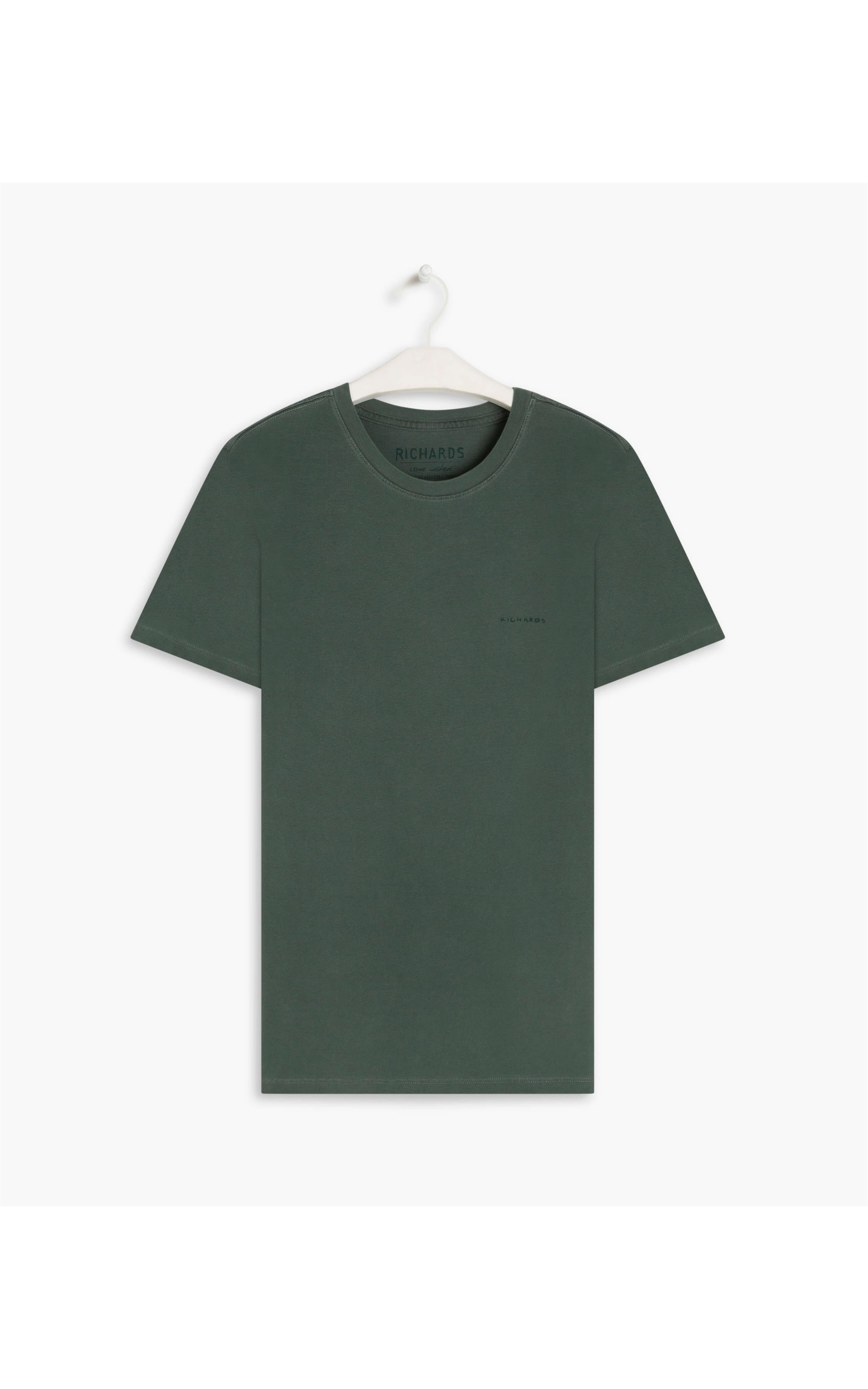 T-Shirt Piquet Washed Bottle