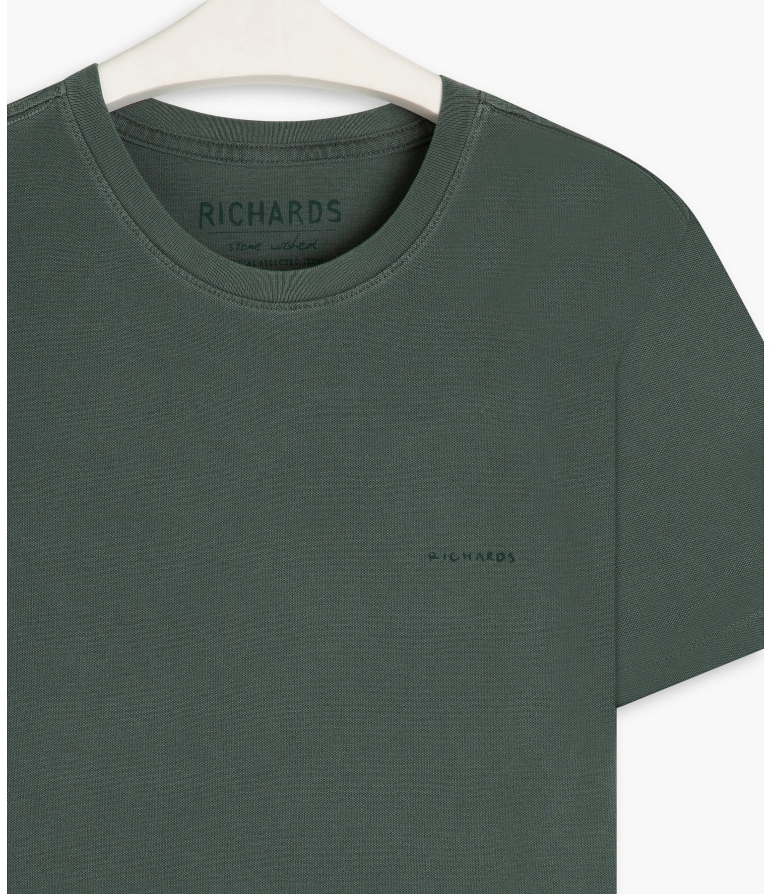T-Shirt Piquet Washed Bottle