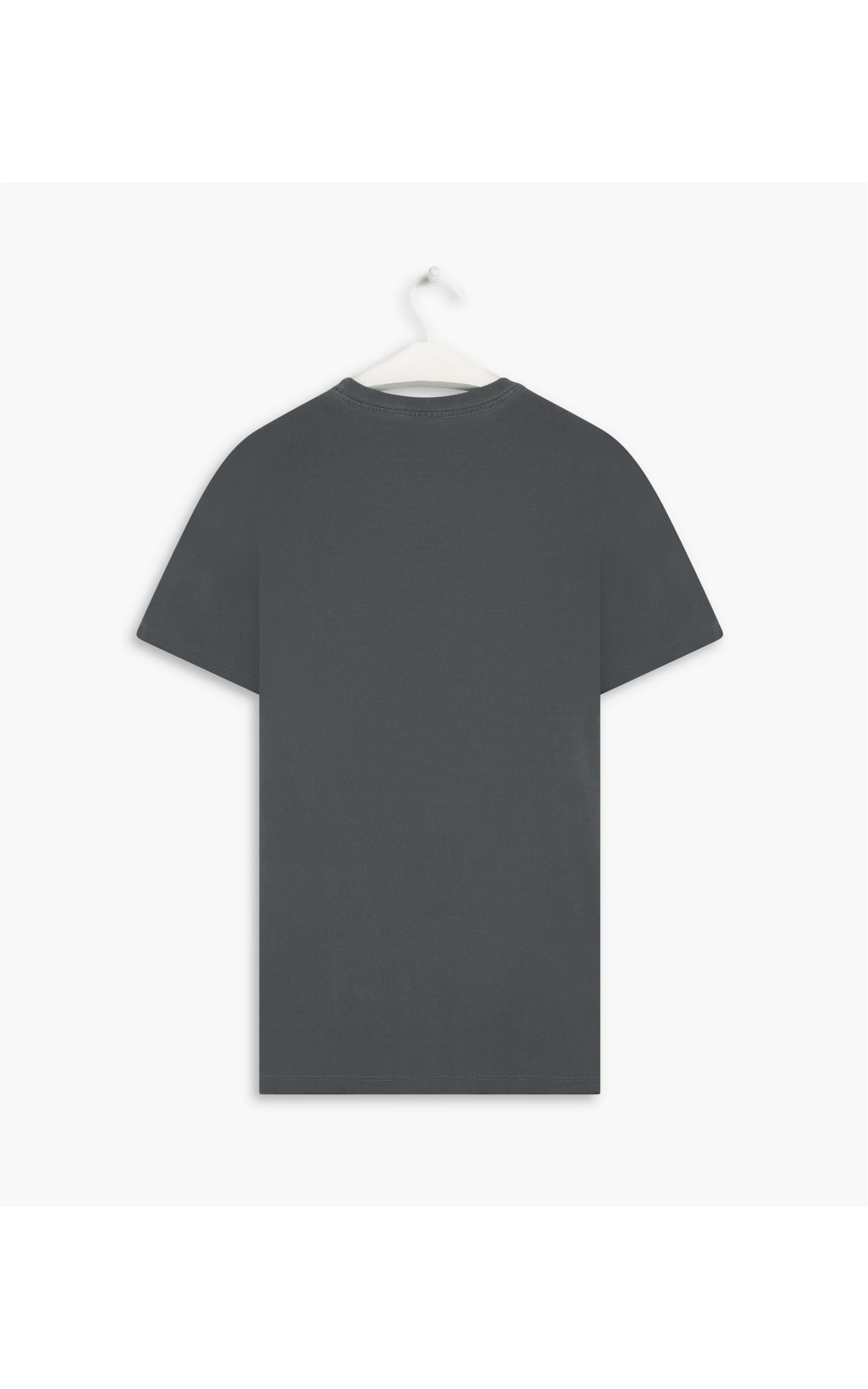 T-Shirt Piquet Washed Dark Navy
