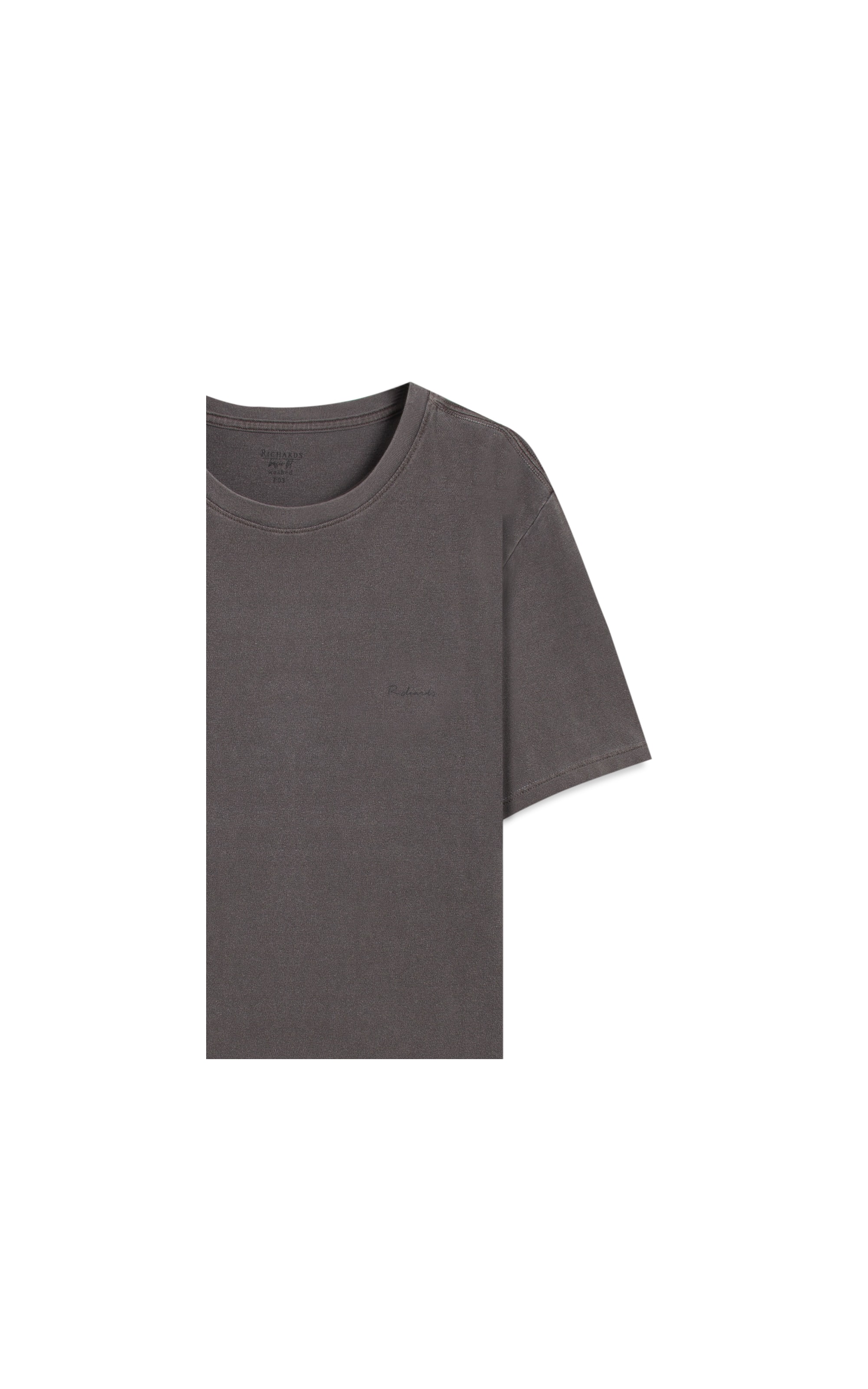 T-Shirt Piquet Washed Mc Castor