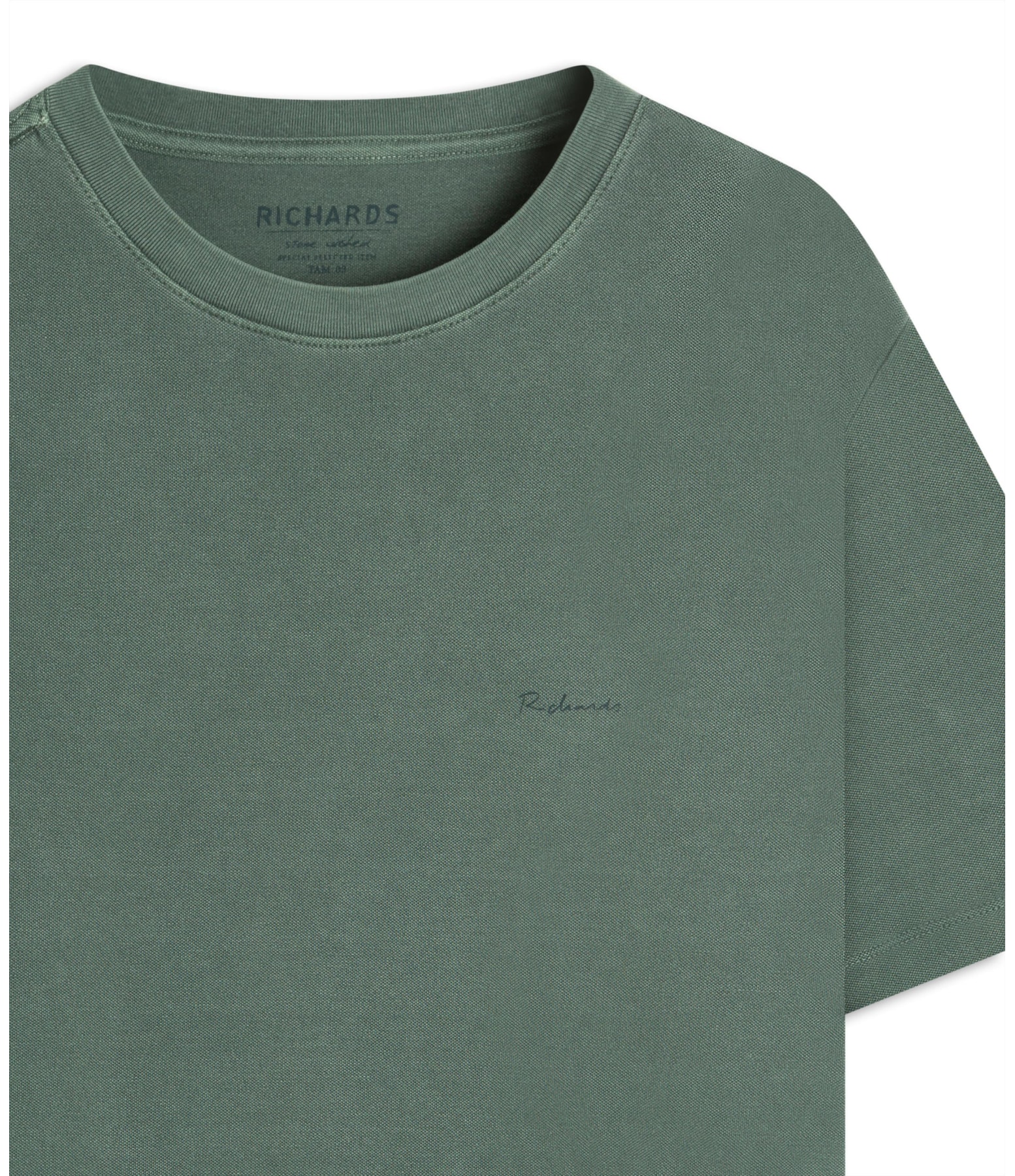 T-Shirt Piquet Washed Mc Floresta