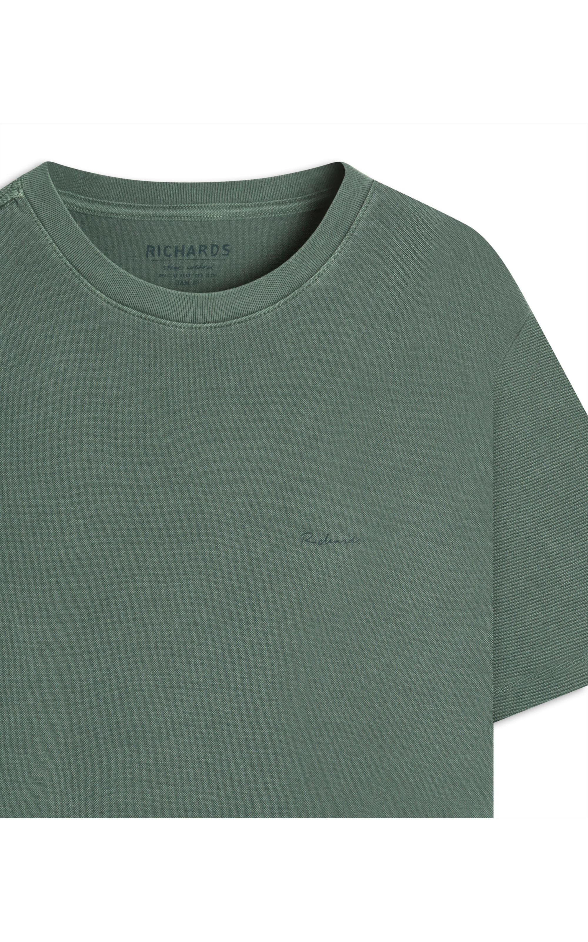 T-Shirt Piquet Washed Mc Floresta