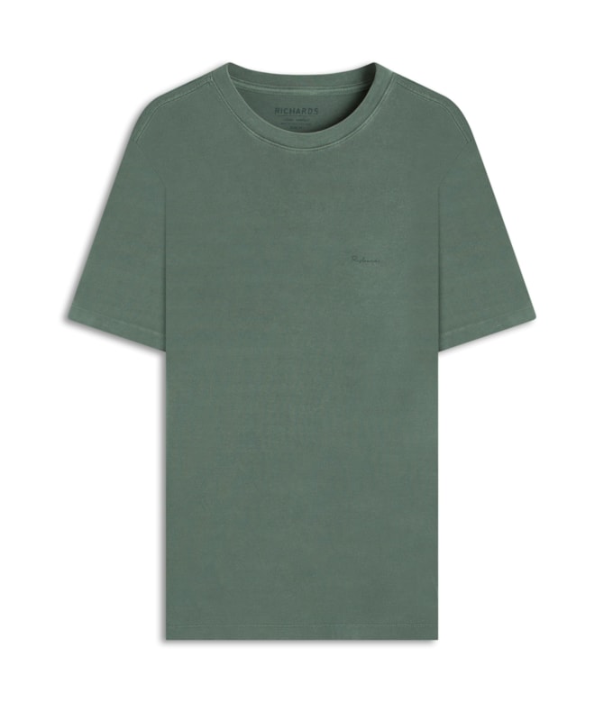 T-Shirt Piquet Washed Mc Floresta