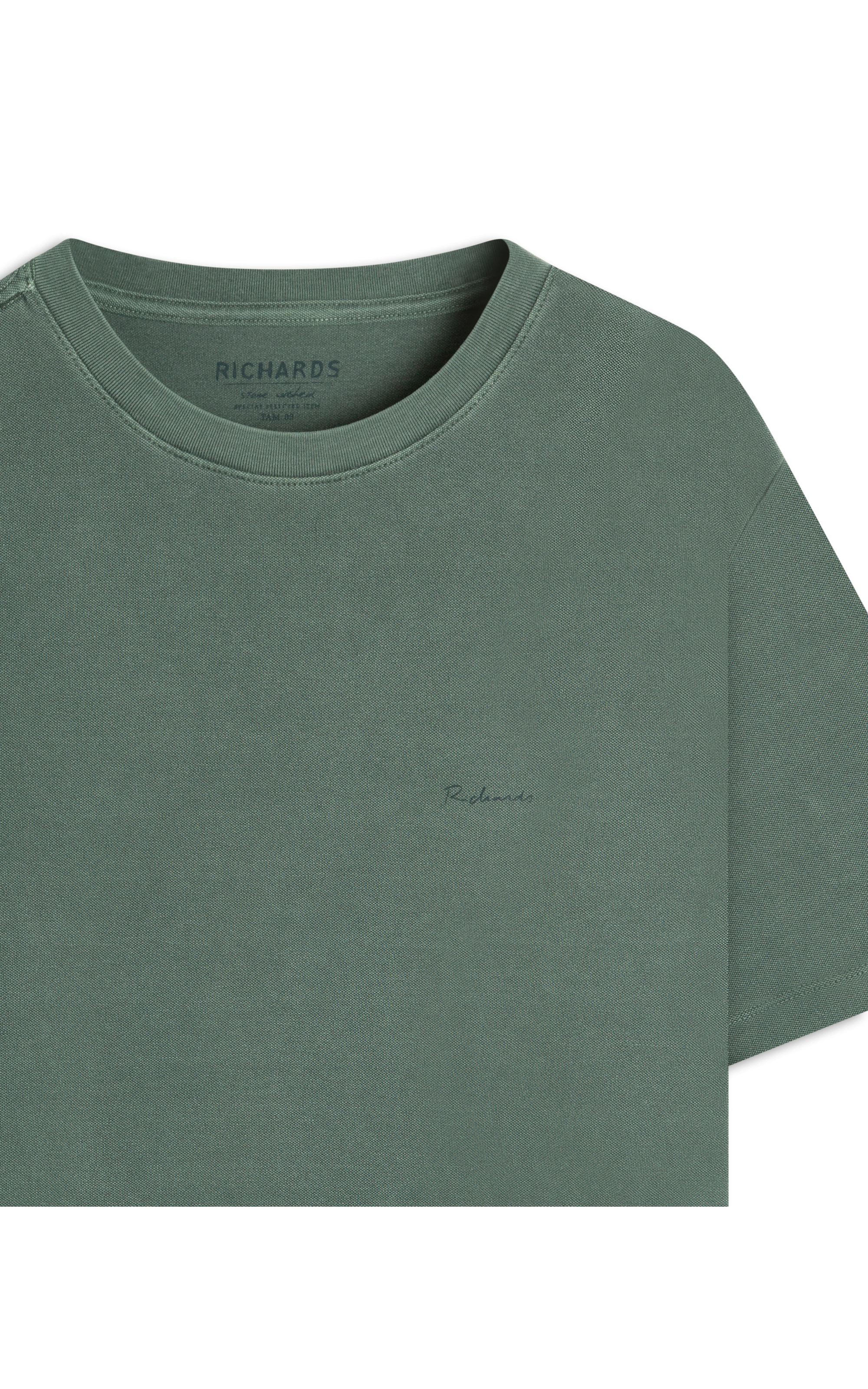 T-Shirt Piquet Washed Mc Floresta