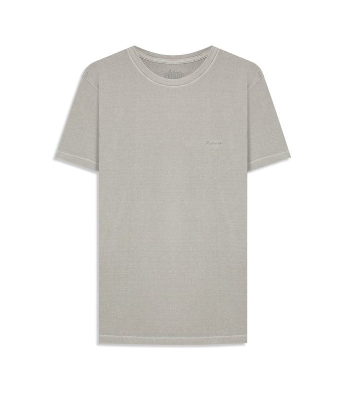T-Shirt Piquet Washed Mc Gelo