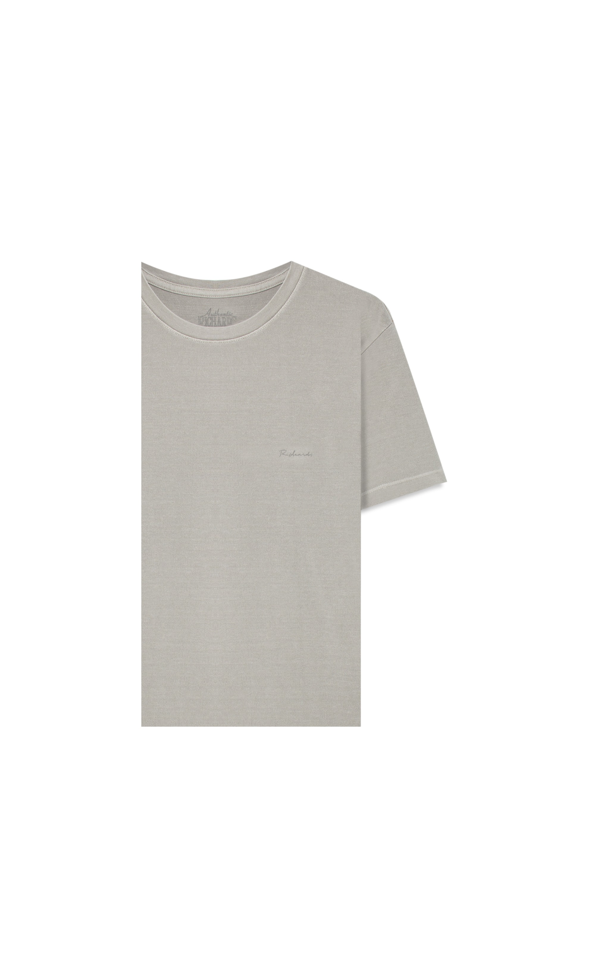T-Shirt Piquet Washed Mc Gelo