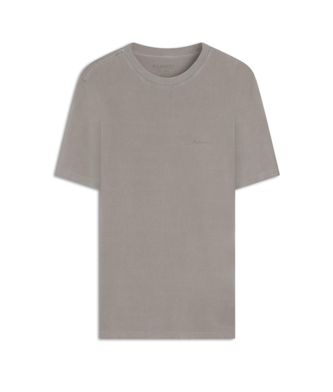 T-Shirt Piquet Washed Mc Gelo