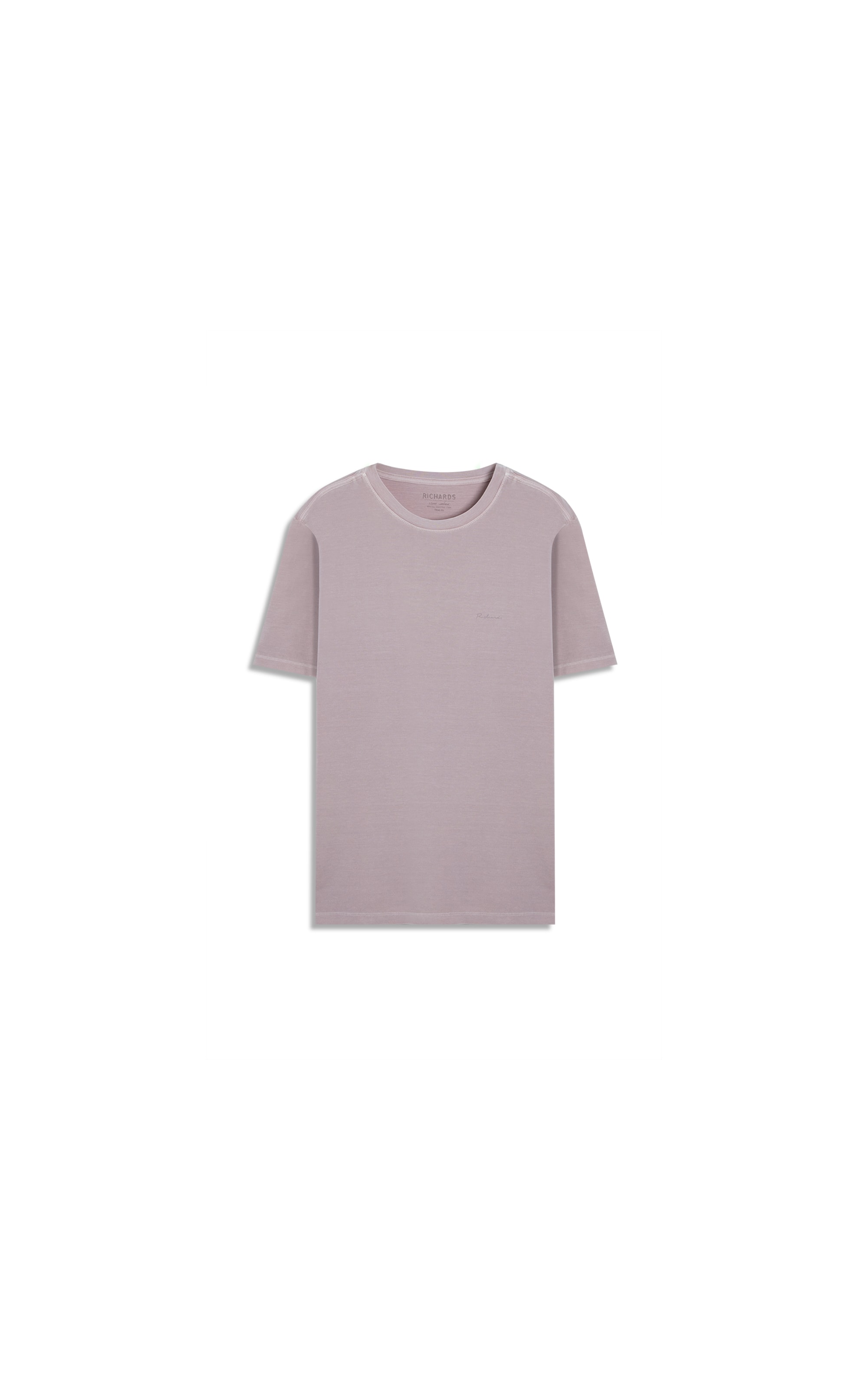 T-Shirt Piquet Washed Mc Lilas