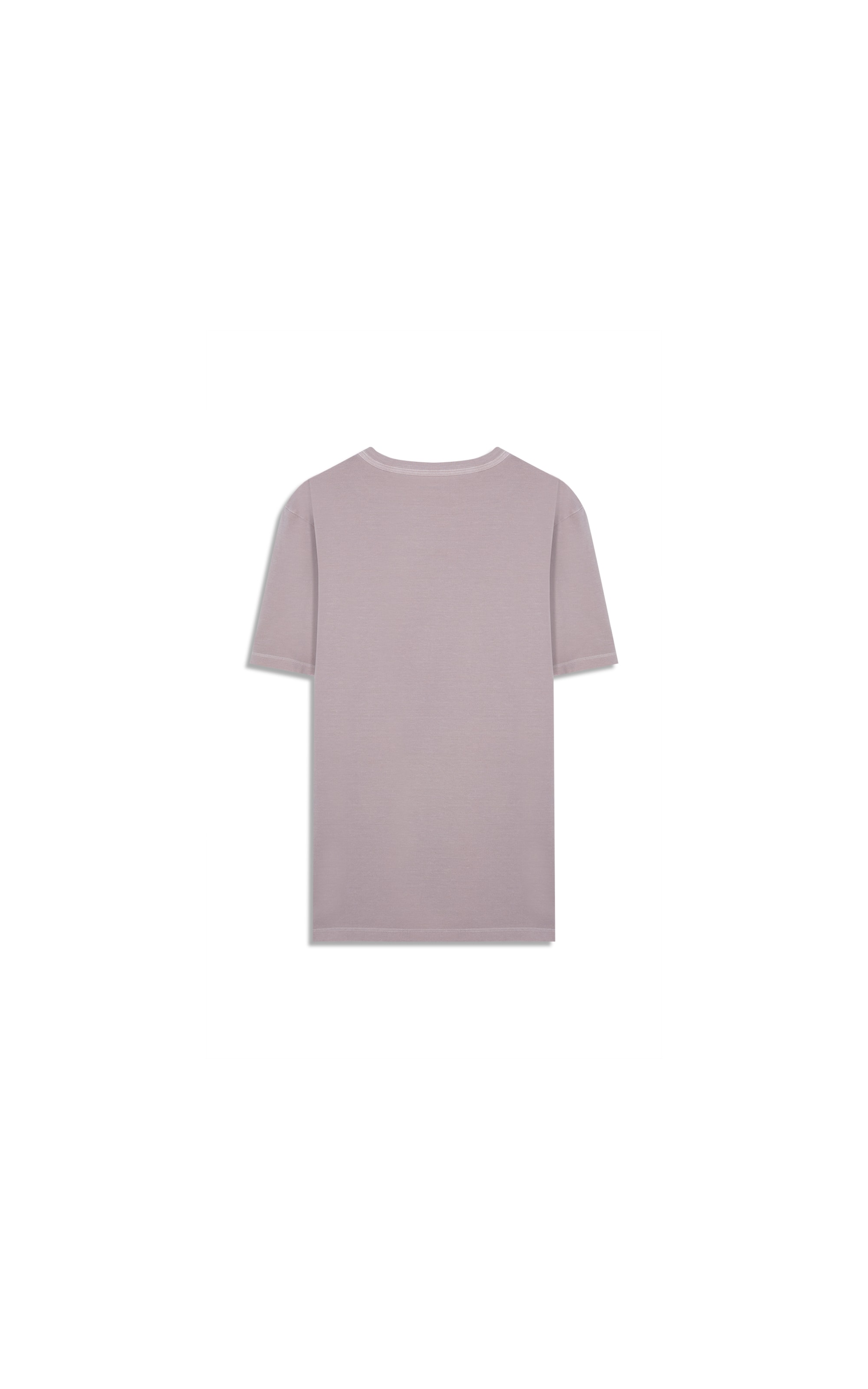 T-Shirt Piquet Washed Mc Lilas