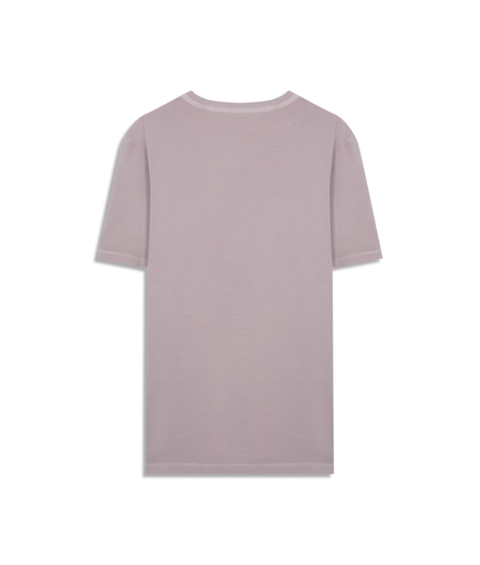T-Shirt Piquet Washed Mc Lilas