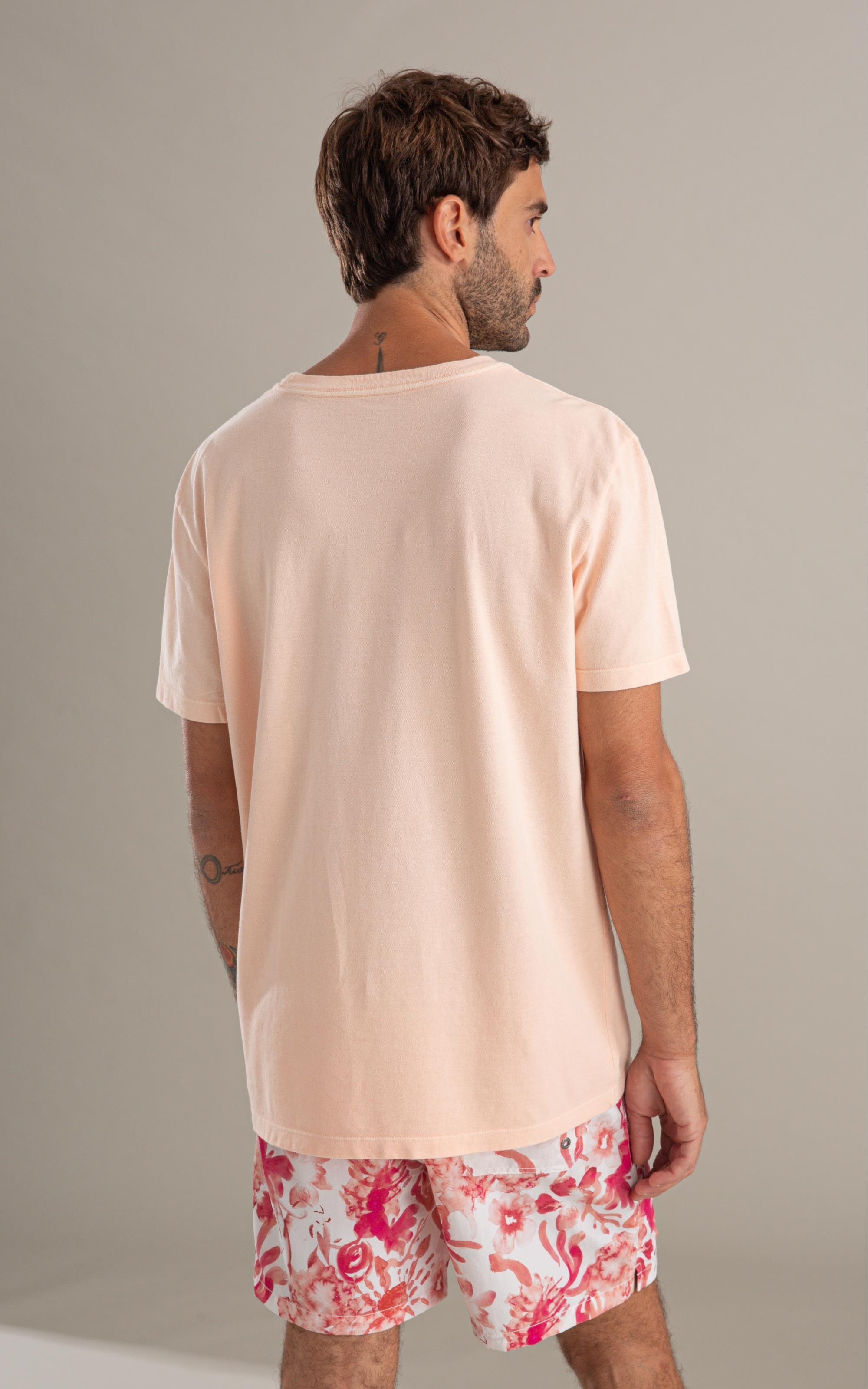 T-Shirt Piquet Washed Mc Pessego