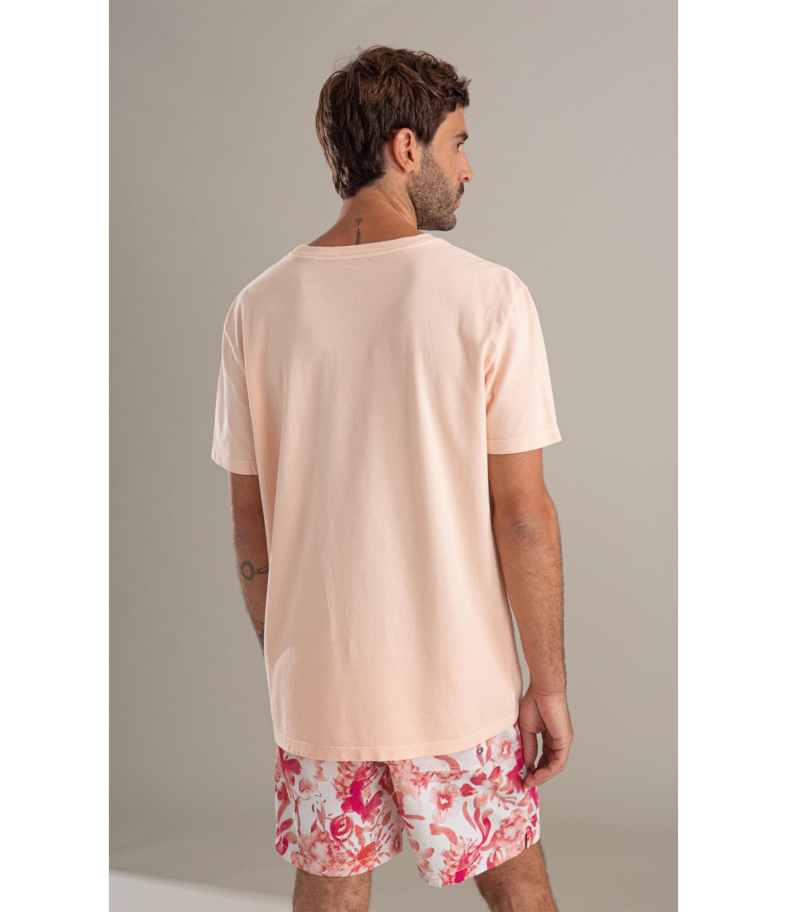 T-Shirt Piquet Washed Mc Pessego