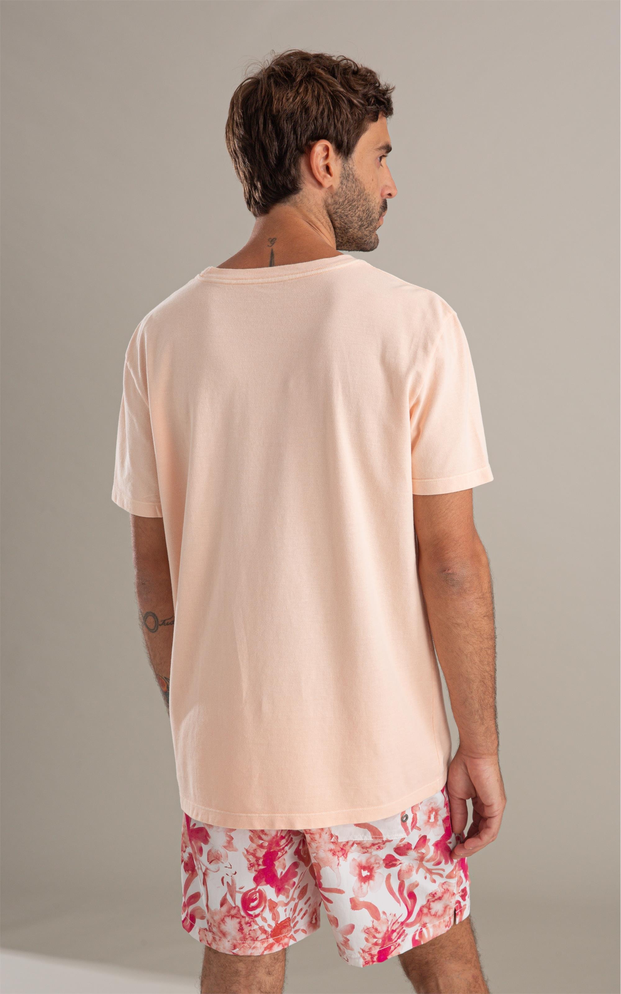 T-Shirt Piquet Washed Mc Pessego
