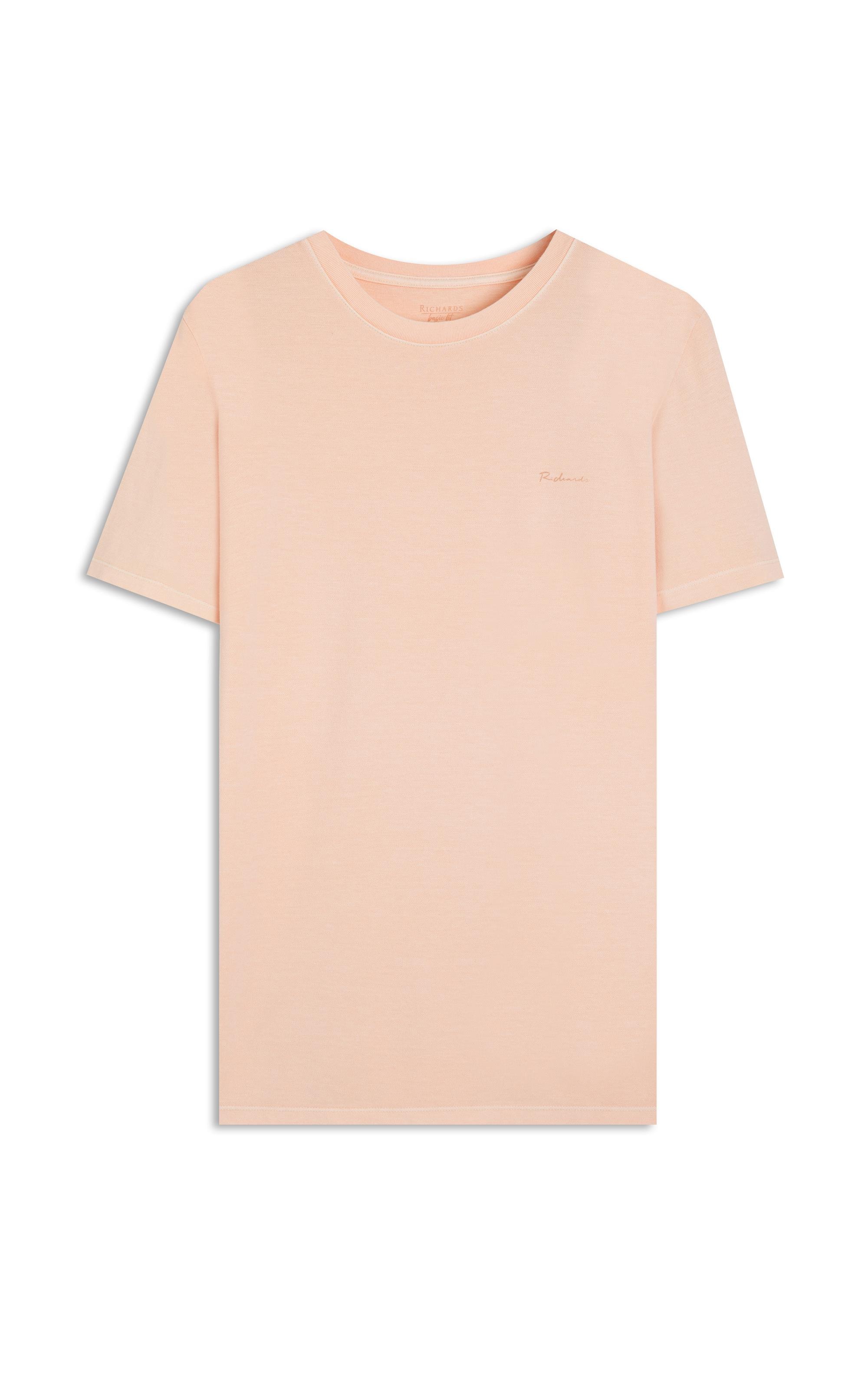 T-Shirt Piquet Washed Mc Pessego