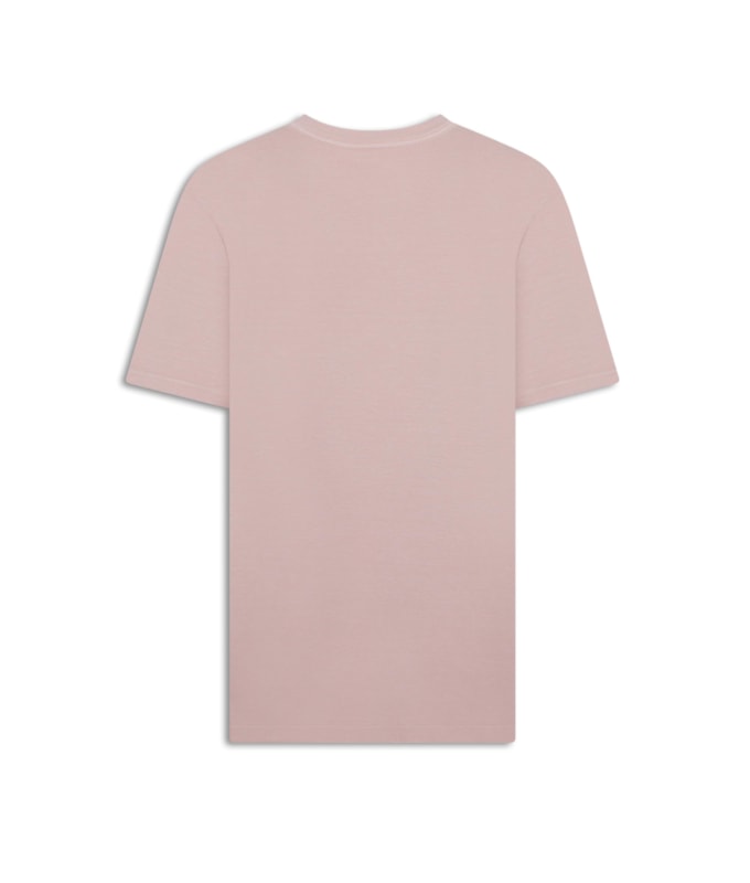 T-Shirt Piquet Washed Mc Rosa
