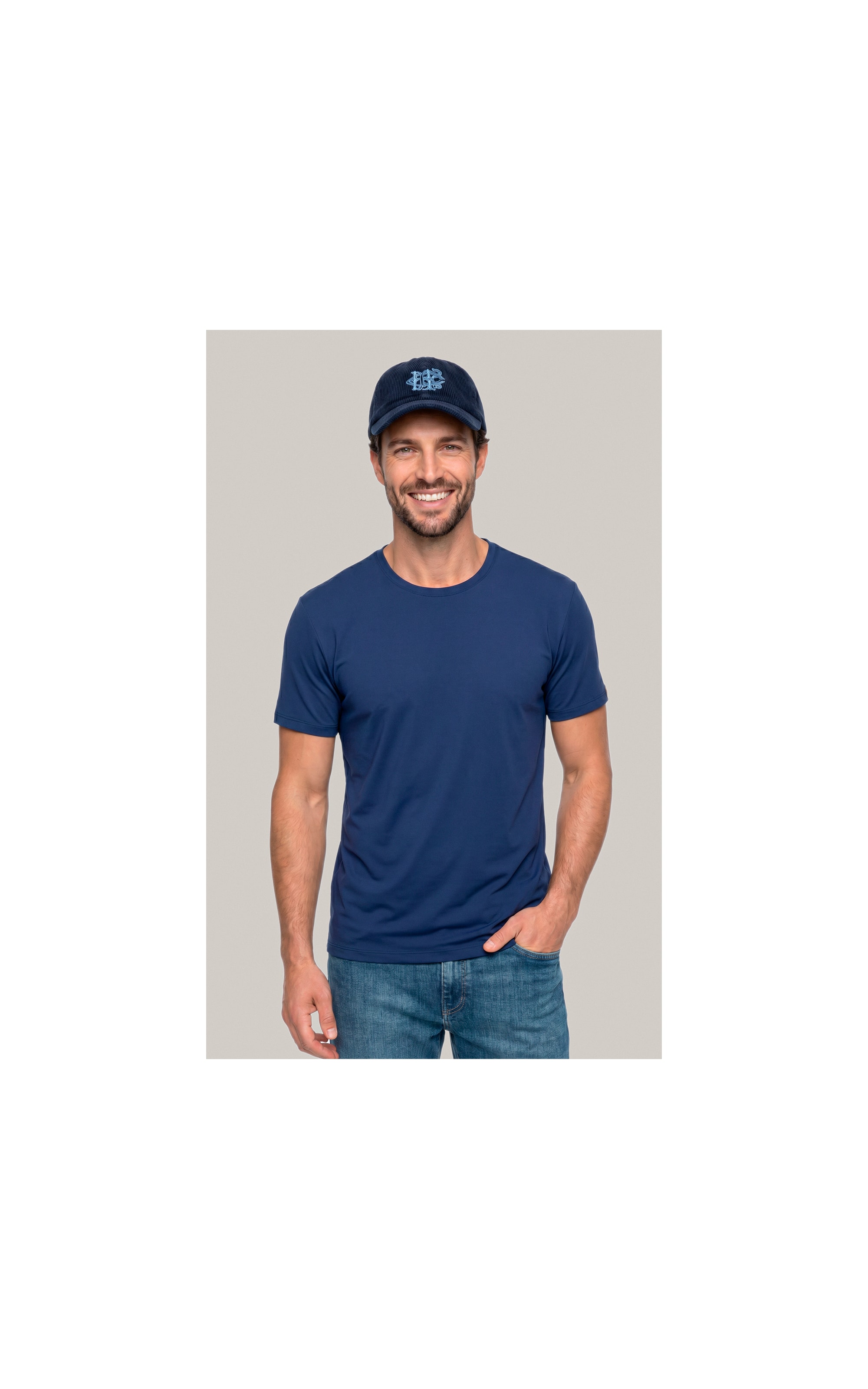 T-Shirt Poliamida Issey Mc Bf Marinho