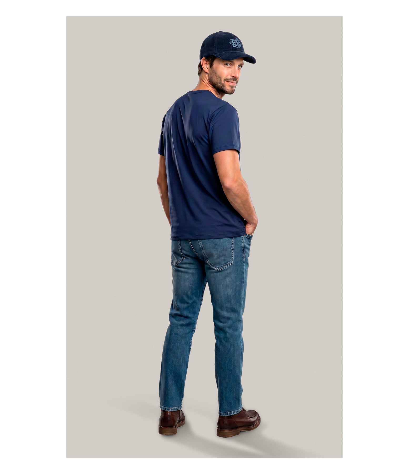 T-Shirt Poliamida Issey Mc Bf Marinho